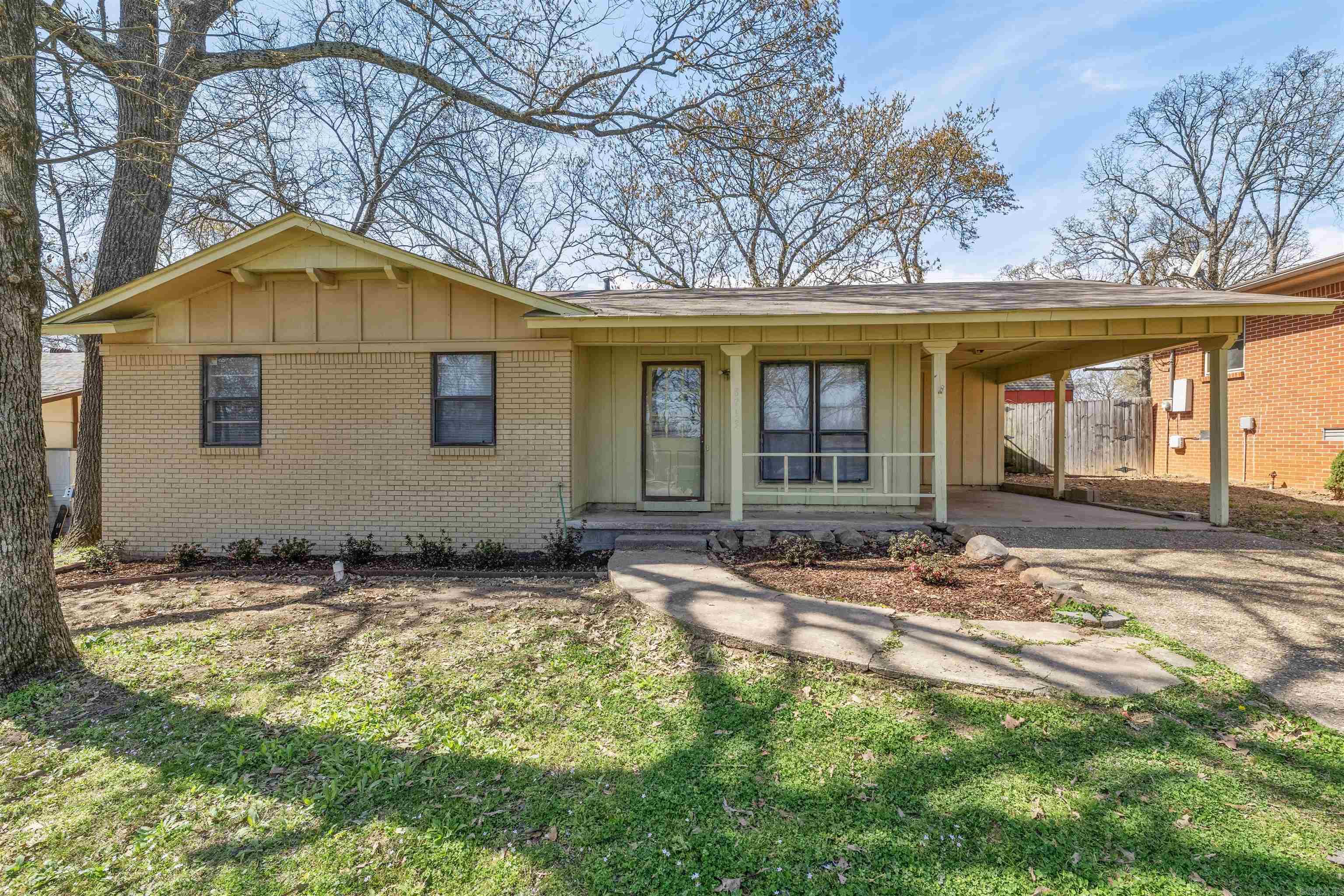 Back on the Market.  Looking for your starter home or perfect size for a growing family.  Welcome to 8713 Merrymen Road features 3 Beds/1 1/2 Baths.  This beautiful home is waiting just for you.  Fresh landscaping, cover front porch welcome guests.  New exterior and interior paint, ROOF less than 1 year,  newer luxury vinyl flooring, stately fireplace in great room, formal living room, eat-in kitchen.  Close to schools, shopping, medical professionals,restutrants libraries and more. Schedule a showing soon.