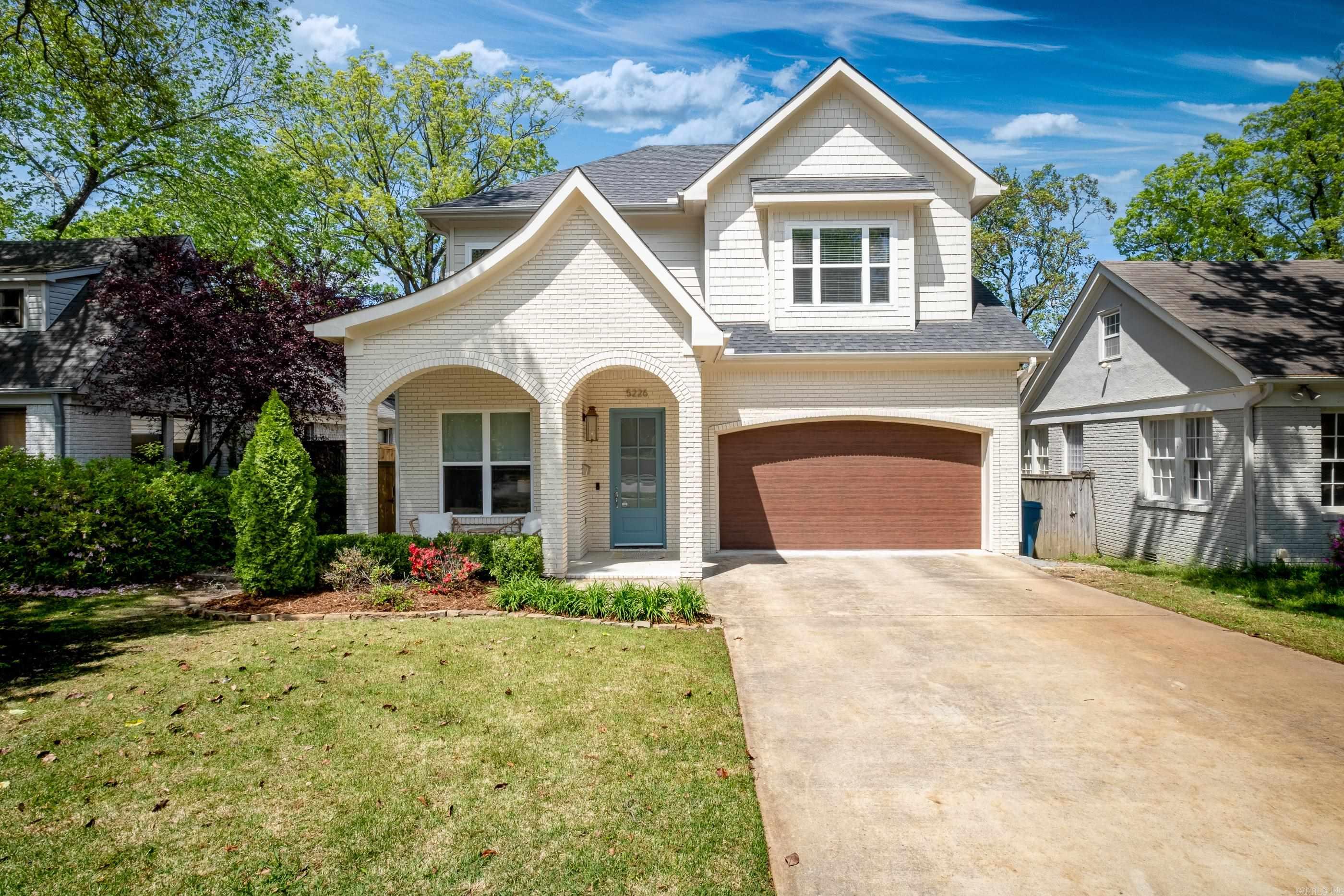 Fabulous Newer Construction Heights Home with Wonderful Open Floor Plan! The main level features a beautiful foyer w/ open staircase, home office overlooking front porch, dining room, stunning gourmet kitchen w/ top-of-the-line appliances including Jenn-Air gas range w/ double ovens, large island, tons of storage & a bar area w/ glass front cabinets & two beverage refrigerators. The kitchen is open to the den which has a gas log fireplace & two glass doors leading to back deck. The main level also offers a luxurious primary suite w/ fireplace & spa inspired bathroom w/ spacious closet, a half bath & laundry room w/ sink & mudroom cubbies. Upstairs, there is a private guest suite with attached bath, two additional bedrooms & another full bath. Other features include covered back deck with heaters, fan & motorized screens, a flat backyard, two-car garage with electric car charging station, tons of windows & natural light, designer light fixtures, 11 ft ceilings down, 9 ft ceilings up, walk-in closets throughout and great curb appeal. Perfect for entertaining! Walk to Heights shopping, dining, Forest Park Elementary and more! See agent remarks.