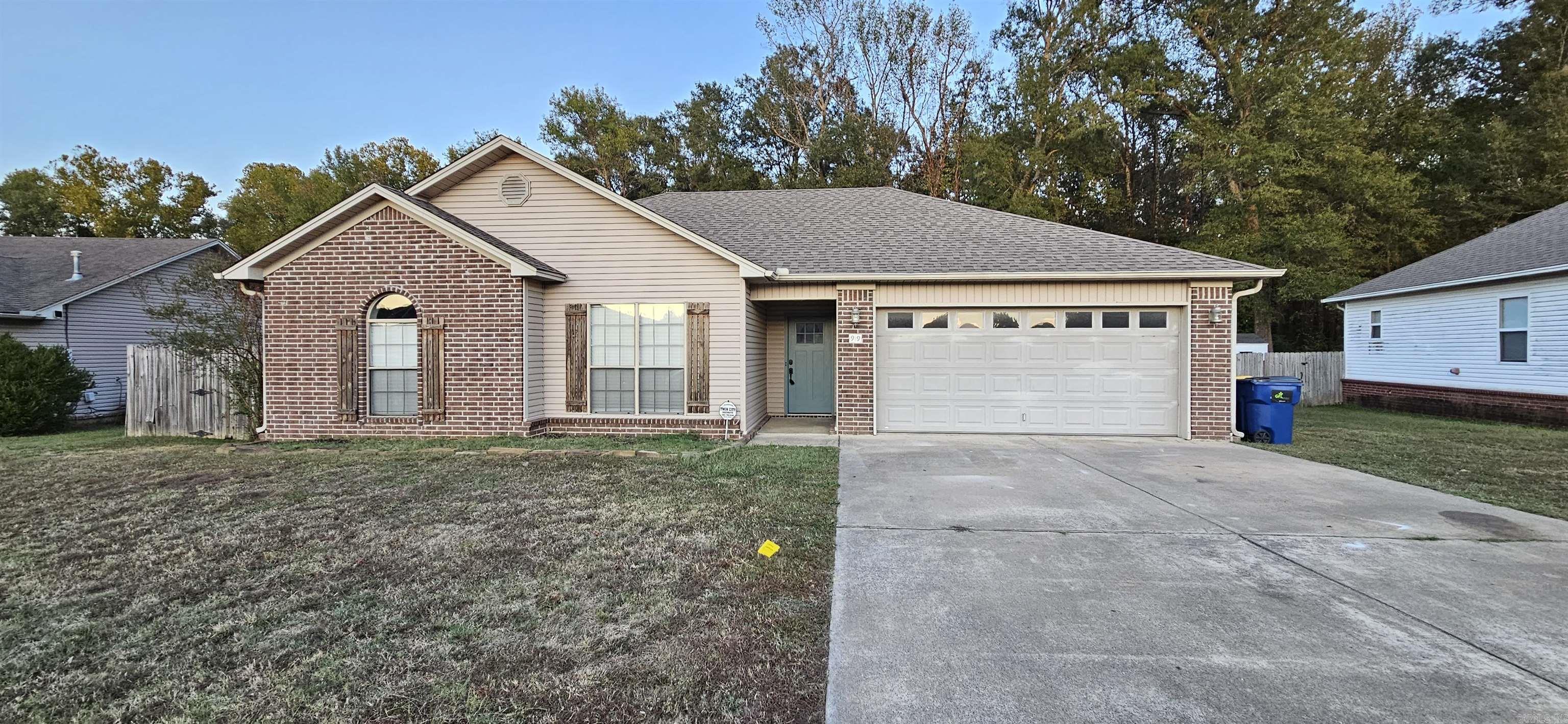 Must See! NON-SMOKING 3 bedroom 2 bathroom house for rent in Cabot. This beautiful home features hardwood floors, gas log fireplace, jetted tub, fully fenced backyard, with deck and lighting, shed and 2 car garage. This home also includes stainless steel stove, microwave, dishwasher, walk in closets, hardwood and tile floors, washer and electric dryer hookups located in separate utility room, central heat and air, ceiling fans, dining area, deck, firepit, and storage. Pets may be considered.