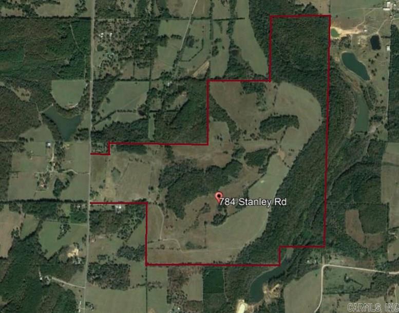 393 acres+/-  working cattle farm, fenced, cross fenced, ponds, creeks. Woods for wildlife and hunting. This is a rare opportunity to purchase a cattle farm in this area.  Very rarely do these come available to the public. Located north of Bald Knob and Judsonia on Stanley Road. There is an old home on the property that is going with the farm at no value.