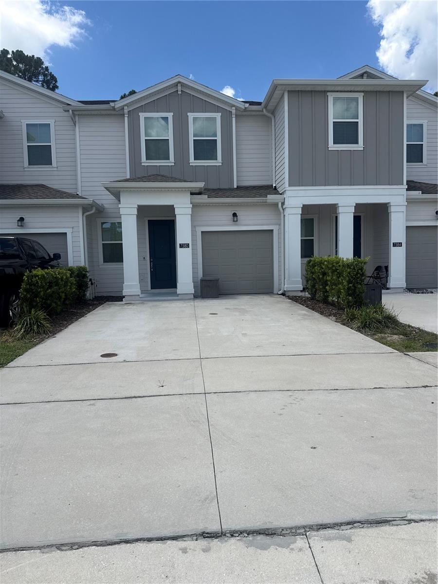 Beautiful Townhome for Rent in Kissimmee! This spacious and modern property features 3 bedrooms, 2.5 bathrooms, and a one-car garage, READY TO MOVE !!!!!!!offering a comfortable and functional layout. The open-concept first floor showcases a bright living and dining area with tile flooring, and a contemporary kitchen equipped with stainless steel appliances, ample cabinetry, and a large island perfect for entertaining. Upstairs, you’ll find all three bedrooms, including a spacious primary suite with a private bathroom, plus two additional bedrooms and a full bathroom. A convenient half bathroom is located on the first floor for guests. The home also offers plenty of natural light and sliding glass doors leading to the outdoor area. Located in a desirable community featuring a community pool and playground, residents can enjoy great amenities along with easy access to shopping, dining, major highways, and world-famous attractions. Just a short drive to Disney, ChampionsGate, and major routes including I-4 and US-192. Move-in ready — perfect for comfortable Florida living!