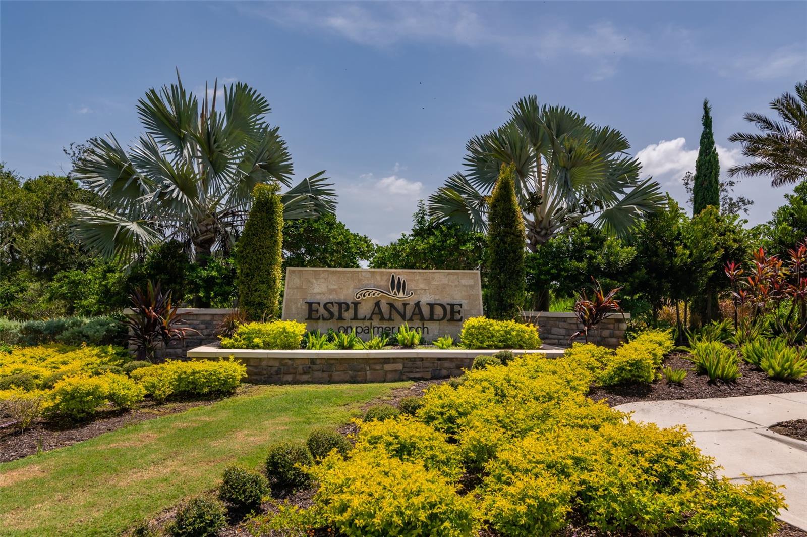 GARDEN HOMES AT ESPLANADE ON PALMER RANCH - Residential