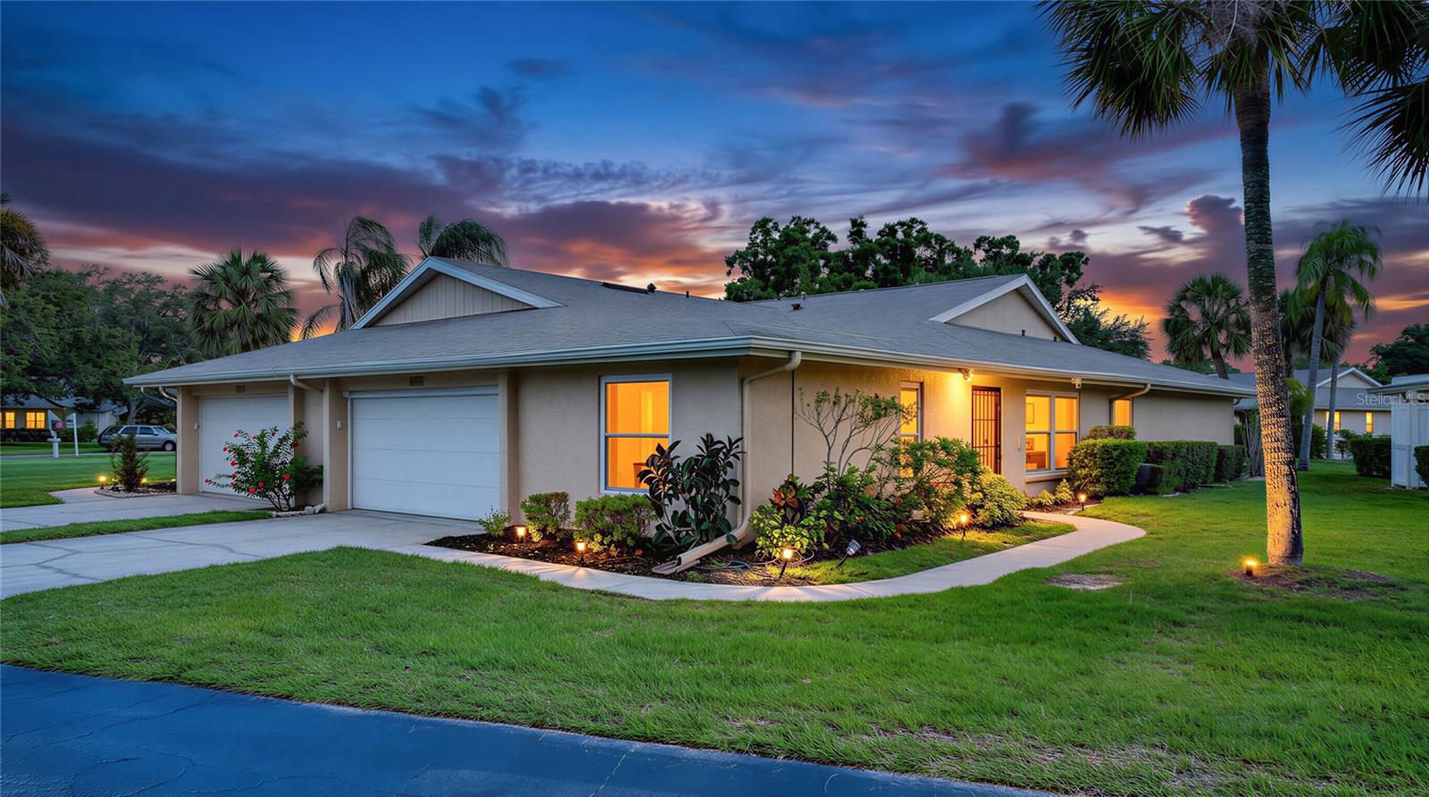 Now Available in the Highly Desirable Center Gate Village!  Enjoy carefree Florida living in this beautifully renovated, move-in-ready home located in the sought-after 55+ community of Center Gate Village.  Offering 1,715 square feet, a formal living room/dining room and separate family room, 3 bedrooms, and 2 bathrooms, this spacious residence is ideally situated just steps from the community pool and clubhouse amenities.  Extensively updated with meticulous attention to detail, the home features the removal of popcorn ceilings and the addition of modern knockdown texture throughout, creating a fresh and contemporary feel.  The stunning remodeled kitchen boasts stylish new cabinetry, updated countertops, a new sink and faucet, and stainless-steel appliances, making it both functional and inviting.  The primary and guest bathrooms have been tastefully redesigned with new vanities, countertops, sinks, faucets, lighting, and mirrors. The laundry room has also been upgraded with new flooring, cabinetry, utility sink, washer, and dryer for added convenience.  Additional improvements include new carpeting in the bedrooms, fresh interior paint, updated ceiling fans, upgraded electrical outlets and switches, enhanced closet shelving, and a freshly pressure-washed exterior, driveway, and walkways.  A second refrigerator in the garage provides extra storage and convenience for entertaining.  Centrally located in one of Sarasota’s most convenient locations, Center Gate Village offers maintenance-free living close to shopping, dining, medical facilities, parks, cultural attractions, and the area’s world-famous Gulf Coast beaches. Combining modern updates, comfort, and an exceptional location, this turnkey home is ready for immediate enjoyment.