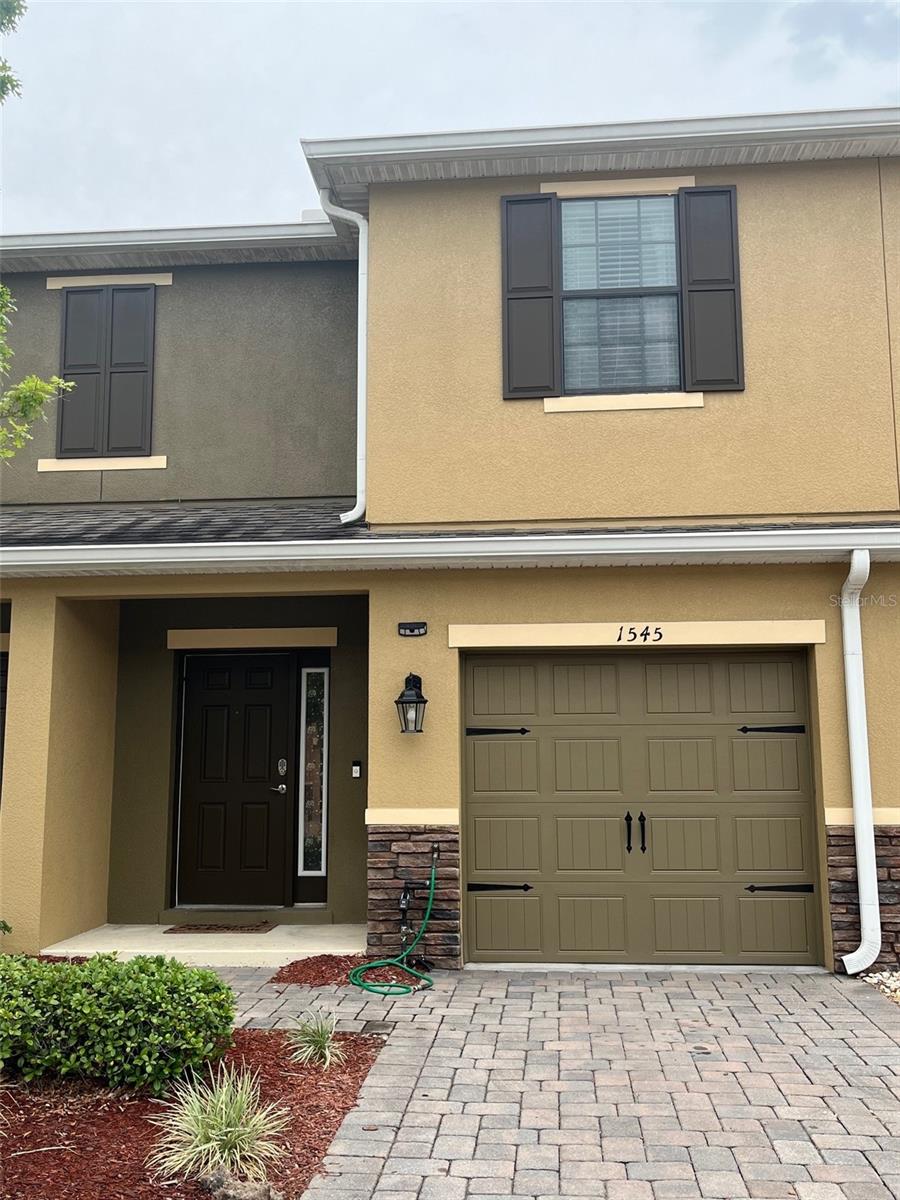 Location Location Location!! Welcome home to 1545 Downy Birch Ln in the desirable neighborhood of Hanover Pointe! This beautiful 2-story townhome has 3 bedrooms and 2.5 baths along with a 1 car garage. Featuring an updated kitchen features subway tile backsplash, quartz countertops and stainless steel appliances. The kitchen overlooks the living and dining area ideal for entertaining! LVP flooring in the living area too. Sliding glass doors follow out to the open porch perfect for a patio set to sit and enjoy a cup of morning coffee! The master suite has a tray ceiling for an elegant feel and double sink with a stand up shower. Two other spacious bedrooms upstairs with another full bath. Inside laundry upstairs. Half bath downstairs perfect for guests! Community features a pool. Neighborhood is close to businesses, restaurants, shopping and griffin farms! Schedule a showing today! Tenant occupied lease is up 7/31/26
