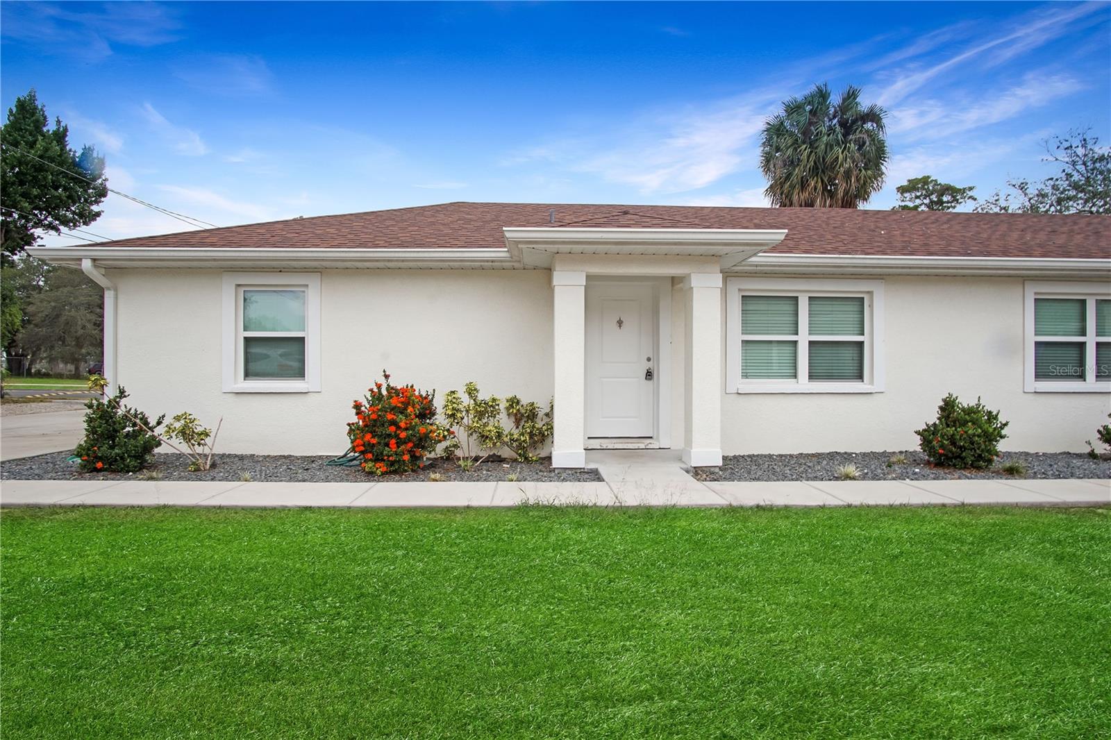 Welcome to this charming duplex nestled in the heart of Davenport, FL, offering a perfect blend of comfort and convenience. This 2-bedroom, 2-bathroom home is move-in ready, awaiting its new occupants.

As you step inside, you are greeted by the inviting living areas featuring an open floor plan and a ceiling fan, creating a welcoming atmosphere for both relaxation and entertainment. The seamless flow leads you to the well-appointed kitchen. This fully loaded kitchen boasts matching stainless steel appliances, providing both style and functionality. Adjacent to the kitchen is a convenient laundry closet, adding to the overall convenience of the living space.

The home features a combined dining room and living room, offering a versatile space for gatherings and everyday living. To the side of the home, the first bathroom awaits, complete with a shower-tub combo for your convenience.

Continuing down the hallway, you'll discover the first of the two bedrooms, providing a comfortable and private retreat. The thoughtful design ensures a cozy and functional space for rest and relaxation.

At the end of the hallway, the master bedroom awaits, offering a spacious retreat filled with natural light pouring in through the windows. The master bedroom is complemented by an ensuite bathroom featuring a stand-up shower, providing a touch of luxury and privacy.

This duplex in Davenport, FL, not only provides a comfortable and stylish living space but also situates you in a prime location just off 17/92 near Davenport Blvd, allowing easy access to the vibrant amenities and attractions that the heart of Davenport has to offer. 

2 parking spaces only.

Don't miss the opportunity to make this duplex your home and contact us today!