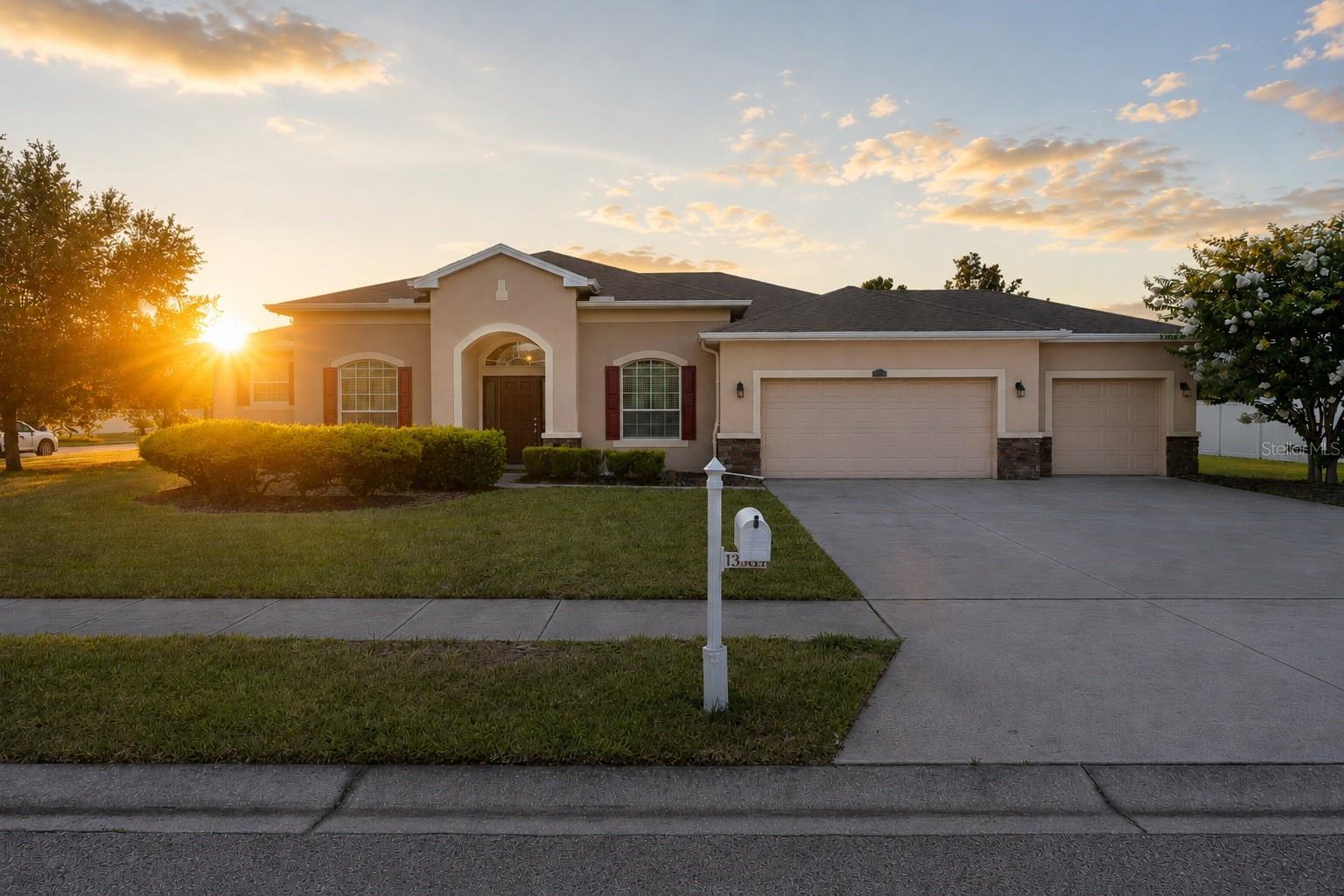 Welcome to this beautifully maintained 3-bedroom, 2-bathroom home in the desirable Somerton Place at Villages of Avalon, where spacious living, thoughtful design, and an unbeatable location come together.Offering over 2,300 square feet, this home features multiple living spaces, including a formal living room, formal dining room, and an additional family room, giving everyone room to gather or unwind. The spacious kitchen is the heart of the home with abundant cabinetry, generous counter space, and an open layout that keeps you connected while entertaining.The private owner's suite offers new luxury vinyl flooring and an en-suite bathroom complete with a soaking garden tub, separate walk-in shower, and dual vanities. Ceramic tile flows throughout the remainder of the home, meaning there's no carpet anywhere. A rare 3-car garage provides plenty of space for vehicles, storage, or hobbies.Step outside to a covered, screened lanai overlooking a beautifully manicured backyard on a desirable corner lot.But what truly sets this home apart is its location. Just a short stroll away, you'll find the community clubhouse and resort-style pool—giving you all the enjoyment of having a pool without the maintenance, repairs, added insurance, or extra expense. Enjoy scenic walking trails, sidewalks, Anderson Snow Park, and direct access to the Suncoast Trail, all within the community.Located just ¼ mile from the Suncoast Parkway, you'll enjoy an easy commute to Tampa while remaining close to shopping, restaurants, healthcare, and everyday conveniences. Plus, this home is zoned for Nature Coast Technical High School and offers low HOA fees with no CDD—making it an exceptional value in one of Spring Hill's most sought-after neighborhoods.Come experience the lifestyle that makes Villages of Avalon one of Spring Hill's favorite places to call home.