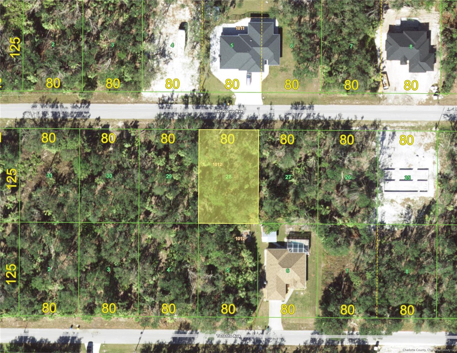 New Home site – this property sits north of the heart of Port Charlotte.  North of Veterans Blvd. and south of Hillsborough Blvd. You will find this lot is located on a short non through street with many new homes being built in the vicinity!  This property is conveniently located to shopping, dining and entertainment; with the Town Center Mall just 2 miles south.  Port Charlotte is located midway between Ft. Myers and Sarasota, just off the interstate I75.  Port Charlotte and Charlotte Harbor is best known for: excellent golfing, fishing and boating, with pristine gulf beaches close by! Invest in real estate or build your new home and enjoy all that Southwest Florida has to offer! PCH 014 1012 0028