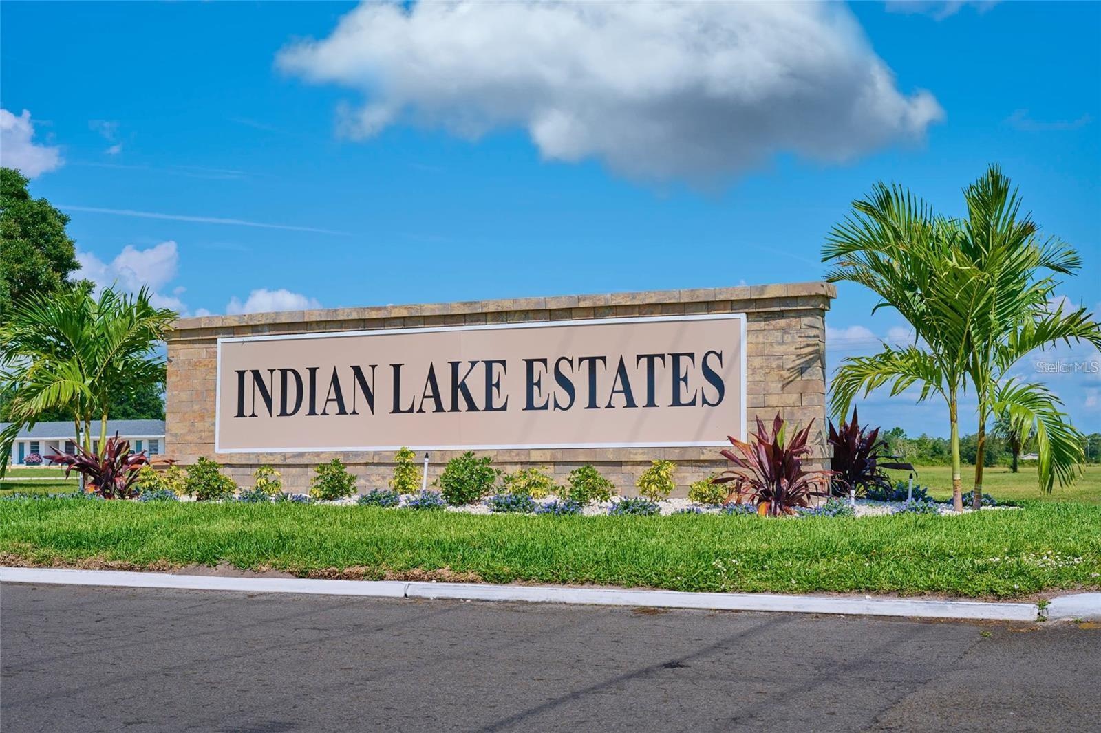** Just reduced to 25K**1/2 ACR E RESIDENTAIL LEVEL LOT.  Build your dream home in the lake front community of Indian Lake Estates. State of the art 18 hole professional golf course with gorgeous community center with bar and restaurant. Other amenities like basketball & tennis courts, 23,000 sq.ft. clubhouse, cafe, post office, churches, library, fitness room and a golf pro shop. This is a fishing & boating community in the heart of Florida. Indian Lake Estates is 15 minutes east of Lake Wales. This gated community is 7,500 acre lake locally known as Lake Walk In Water, considered to be one of the best bass fishing lakes in all Florida. The lake has luxuries such as a quaint beach, boat ramp, boat marina & the longest freshwater Fishing pier in the State of Florida. The picnic pavilion is located at the front of the pier & is complete with propane grills & covered picnic tables. Short driving distance to Vero Beach and Lego Land. Orlando and Disney are an hour North. Tampa & Busch Gardens, are just over an hour West.