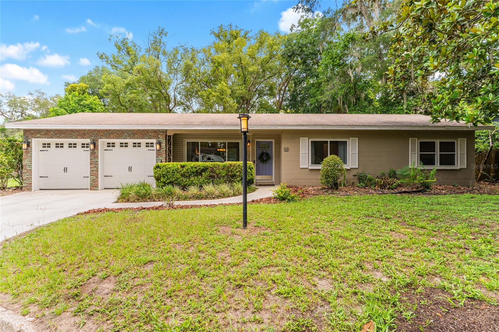 Welcome home to this beautifully updated 3 bedroom, 2 bath home in Forwood, a wonderful Northwest Gainesville neighborhood known for its convenient location and established charm. Its proven rental track record also makes this home a potential for investors looking for rental income.  This inviting home features a comfortable floor plan with tasteful updates throughout, including no carpet, updated bathrooms, and ceramic tile flooring in the bedrooms and baths. The renovated kitchen, completed in 2017, offers granite countertops, updated cabinetry, and newer appliances including a dishwasher and microwave. One of the highlights of the home is the spacious screened lanai with vinyl windows, creating a wonderful year-round space to relax, gather, or enjoy the private fenced backyard. Additional features include newer windows installed in 2018 and an enclosed 2-car garage with carriage doors. This home is located on a dead end street with no outlet. Seller will provide credit toward a new roof with an acceptable offer. A great opportunity in a highly convenient Northwest Gainesville location close to shopping, dining, schools, UF, hospitals, and more!