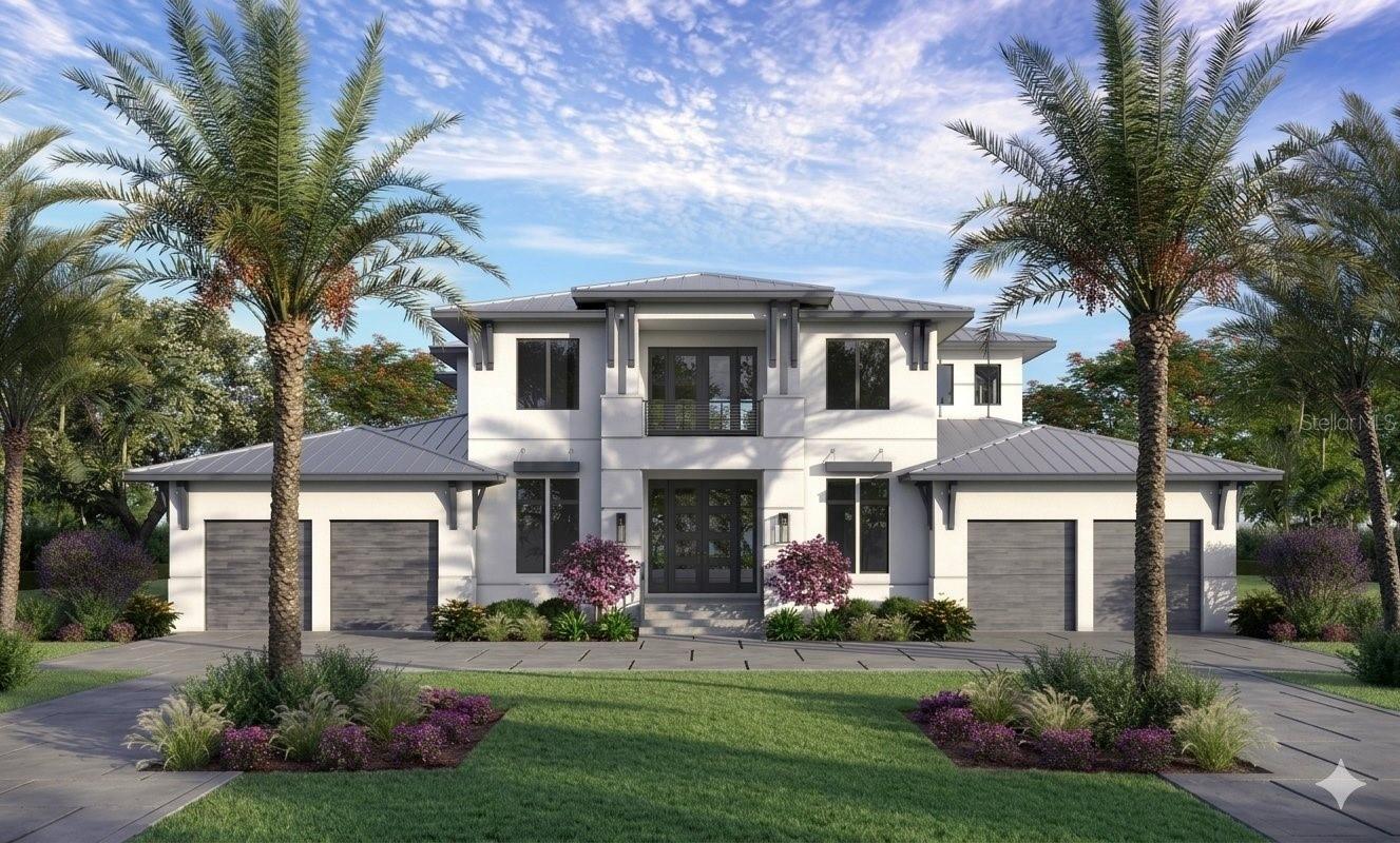 One or more photo(s) has been virtually staged. Pre-Construction. To be built. One or more photo(s) has been virtually staged. UNIQUE CANAL-FRONT PROPERTY ON LAKE SAWYER | BUILD-READY | NO HOA | WINDERMERE An extraordinary opportunity awaits on the shores of Lake Sawyer, tucked along a picturesque canal, this beautiful parcel delivers the perfect blend of privacy and possibility. With no HOA fees or restrictions, you have the freedom to design and build your dream home exactly as you envision it or use the plans already available and variances approved — saving you time and expense. Offering approximately 5,516 SF of impeccably appointed living space and over 8,316 SF under roof, every detail has been curated to the highest standard of elegance and sophistication. Dramatic sightlines from the grand entry sweep through sun-drenched principal rooms to the resort-caliber outdoor living spaces beyond. The showstopping gourmet kitchen dazzles with extra-thick natural quartzite countertops, an oversized center island, pot filler, a fully integrated refrigerator and dishwasher with bespoke wood-panel cabinetry, and an oversized walk-in pantry — a culinary stage worthy of the most discerning chef. A soaring great room with designer tray ceilings and an elegant formal dining room set the scene for unforgettable entertaining, complemented by a private study and home office. The first-floor primary suite is a true sanctuary — a sumptuous walk-in closet, sculptural freestanding soaking tub, and a spa-inspired shower enclosure deliver five-star hotel indulgence at home. Upstairs, a second master suite, a spectacular lake-view recreation room with oversized balcony, three additional bedrooms, a chic loft with front balcony, and a second laundry suite elevate every aspect of daily life. Outside, a breathtaking covered lanai unfolds into a private lakeside paradise — summer kitchen, outdoor fireplace, alfresco dining, and a heated pool and spa framed by elegant paver decking and the glittering expanse of Lake Sawyer. A 4-car garage with EV charging, dual laundry rooms, impact-rated windows and doors, and bespoke designer finishes complete this extraordinary offering. Minutes from Windermere Prep School, shopping, dining and within minutes of Walt Disney World. *Images have been taken from a similar model home*
