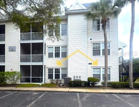 Whether you are a first-time buyer, downsizing, or a snowbird looking for a place to land while in town, this 2/2 condo in a gated community will cover all your needs!  Nicely updated & freshly painted on the inside, this home shows very well & has an open feel to the space.  With walk in closets in both bedrooms, you will have the storage you need, plus the kitchen area has great cabinets, granite countertops, newer appliances & a laundry closet just to the side with additional storage capabilities.  Both bedrooms are generous in size, and each one offers a walk-in closet.  The guest bedroom has a pass-through door to the guest bath which offers great convenience & privacy for your visitors.  The screened patio area will give you some bug free outdoor space & also has a storage closet.  This unit has a dedicated carport that is included in the condo fee ($8 month maintenance fee) & this owner also rents an additional storage closet nearby for $50 month, which is optional for you.  This unit is located just a short walk away from the pool & clubhouse area which is very nicely appointed.  HVAC 2022 w/the balance of a transferable 10yr parts & labor warranty), water heater 12/17, washer (2026) & dryer (2022), & newer roofs in the complex.  There is a lot offered here for such a little price.  Make this your home now!  All measurements are believed to correct, and buyer is encouraged to verify through inspections or other methods.  Seller not responsible for any inaccuracies and home sold strictly as is.