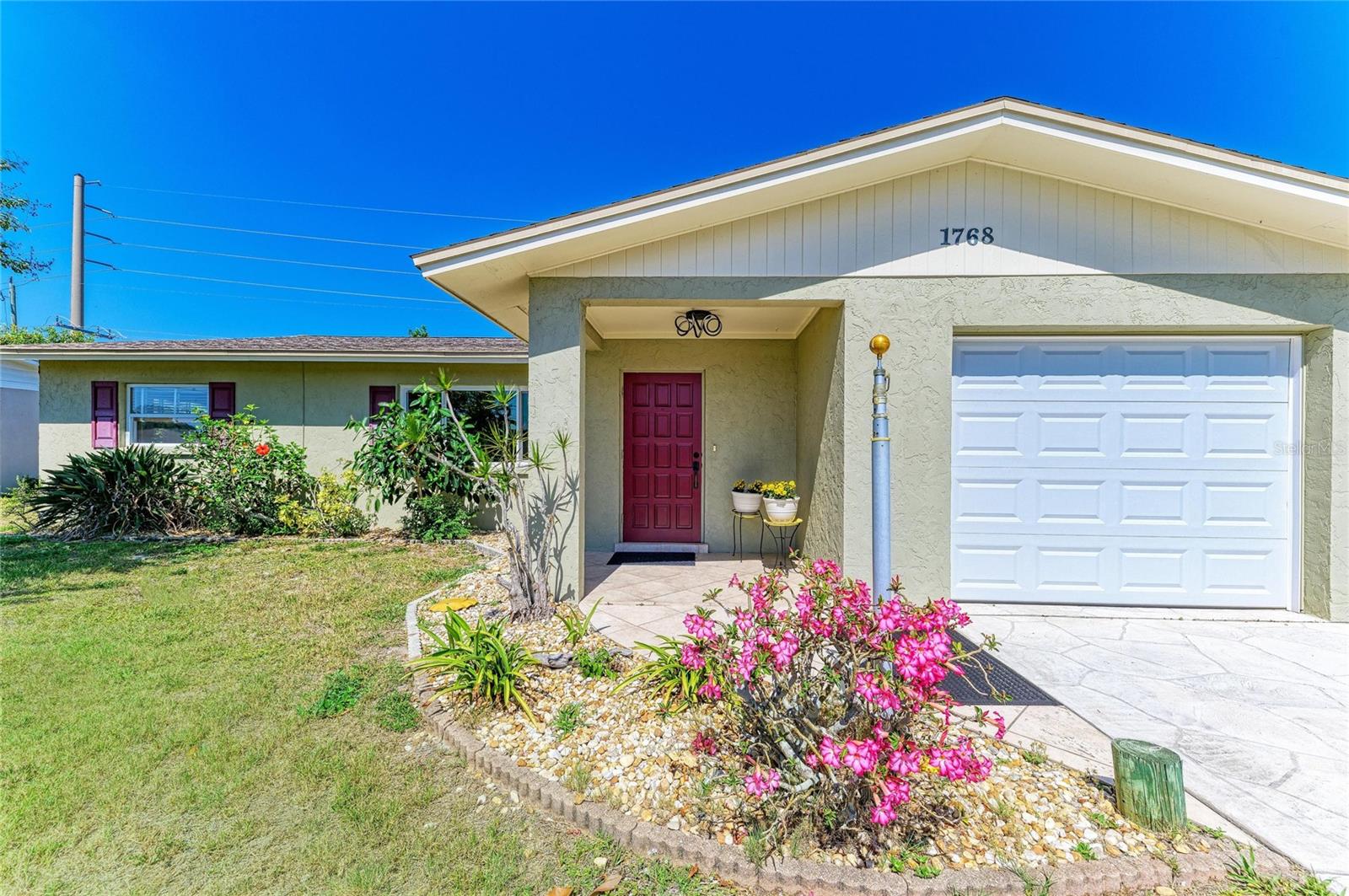 Well-maintained 3 bedroom, 2 bath, 1-car garage block home located in the highly sought-after Venice High School district! This move-in ready home features a desirable split floor plan, luxury vinyl flooring, and an updated kitchen with granite countertops and newer stainless steel appliances- 2025 Dishwasher, Disposal, 2024 Microwave. Major updates provide peace of mind, including newer AC (2021), permalined pipes (2021), electrical panel (2024), and garage door (2024). Additional features include some upgraded windows and/or hurricane shutters, public utilities, and a fenced backyard perfect for pets, entertaining, or relaxing outdoors. Conveniently located near shopping, dining, beaches, and everything Venice has to offer! Homeowners in this community have the option of joining the Venice Gardens Civic Association ($150 a year) and enjoying the benefits of using the pool and clubhouse.