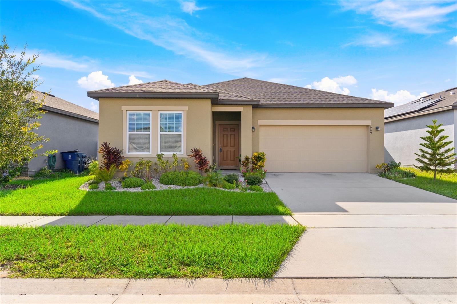MOTIVATED SELLER !!
Welcome to your dream home! This stunning 2019 built residence offers the perfect blend of modern design and natural beauty. With three bedrooms and two bathrooms, this home provides ample space for comfortable living.

Step inside and be greeted by the breathtaking open floor plan, designed to maximize both functionality and aesthetics. The spacious living area seamlessly connects to the amazing kitchen, which boasts a beautiful Granada kitchen countertop and top-of-the-line stainless steel appliances. Whether you're preparing a gourmet meal or entertaining guests, this kitchen is sure to impress.

As you make your way through the home, you'll discover the tranquil master bedroom, complete with an in-suite bathroom for added privacy and appointed  bedrooms and another full bathroom ensure plenty of space for family members or guests.

But the true highlight of this property lies just beyond the back door. Step out into the expansive backyard, where you'll find a true oasis. Imagine picking fresh papayas, avocados, and mangoes from your very own fruit trees. The lush greenery and serene atmosphere create the perfect setting for relaxation and enjoyment

And if you're seeking a peaceful retreat, look no further. This backyard offers a serene and quiet ambiance, perfect for unwinding after a long day or hosting unforgettable gatherings with loved ones. Whether you're sipping your morning coffee or enjoying a barbecue under the shade, this backyard is a haven of relaxation.

Don't miss the opportunity to make this beautiful home yours. Schedule a showing today and experience the perfect combination of luxury, comfort, and natural beauty in this remarkable property.