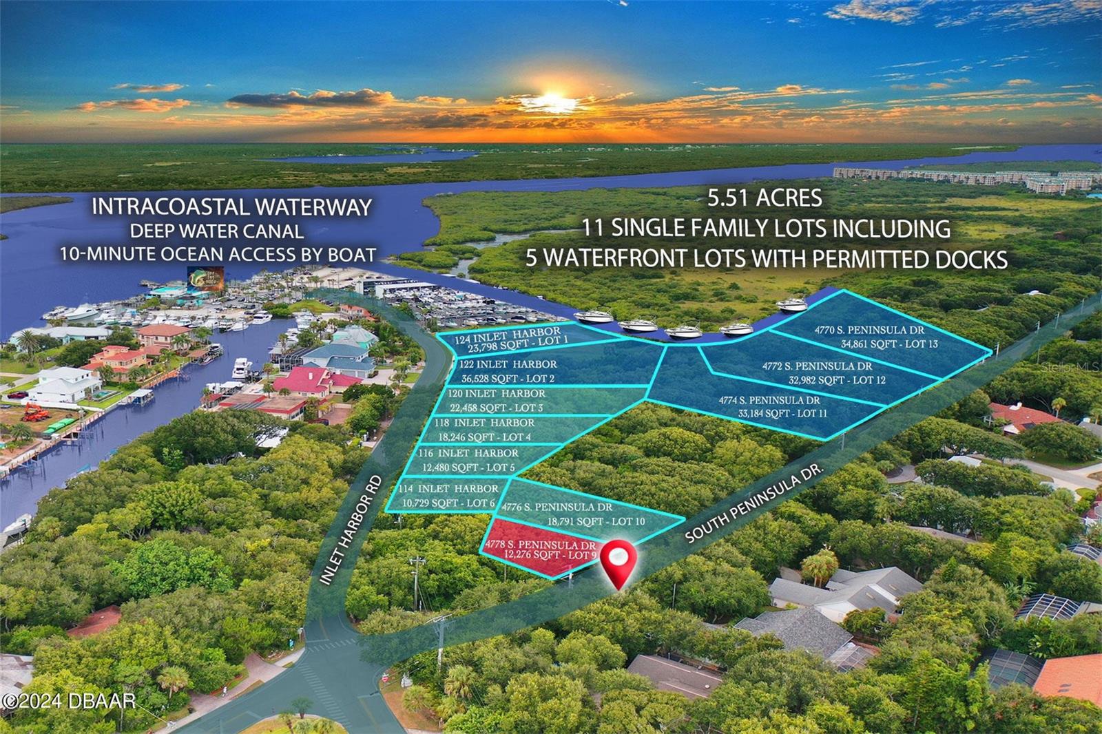 INLET HARBOR ESTATES - Land