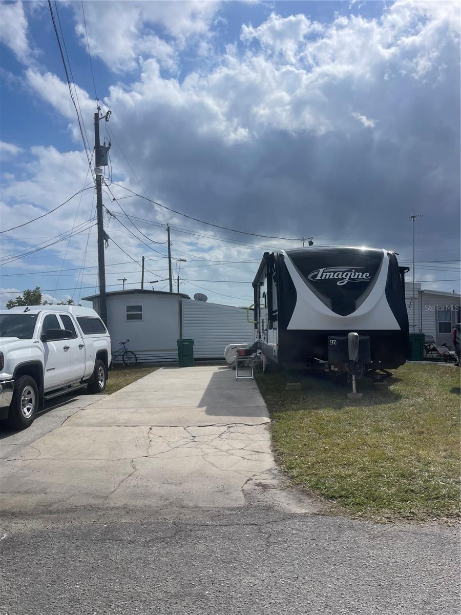 Welcome to lovely Jet Park! Jet Park is a great low key, 55+ park and a very active community located in a great central location of Palmetto. Close to shopping, restaurants, groceries and many major thoroughfares.  Low monthly fees of only $195 a month.  Bring your RV, trailer, 5th wheel to Florida whenever you want! Sites will also accommodate a mobile home or park model. Jet Park has a boat ramp for the residents which gives you direct access to the Gulf of America.  There is also a picnic area with fire pit, kayak launch, shuffleboard, pool, full clubhouse with kitchen. lot only and lot size is 40 x 29
