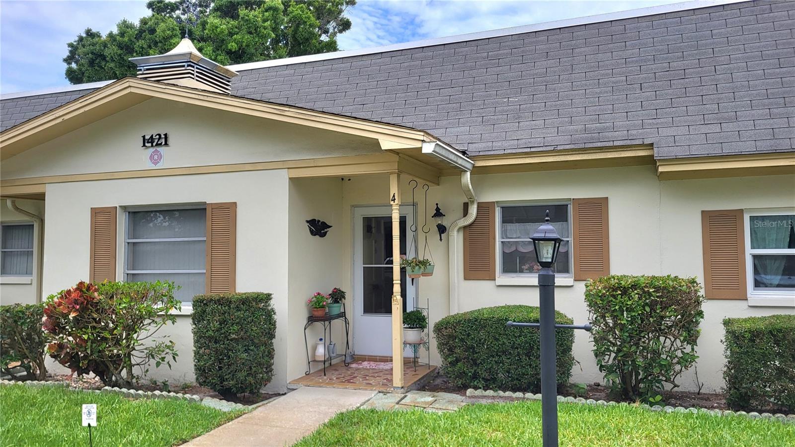 Come and see this villa that offers so much for so little.  The floors have the look of wood and there is an inside laundry hook-up.  55+
