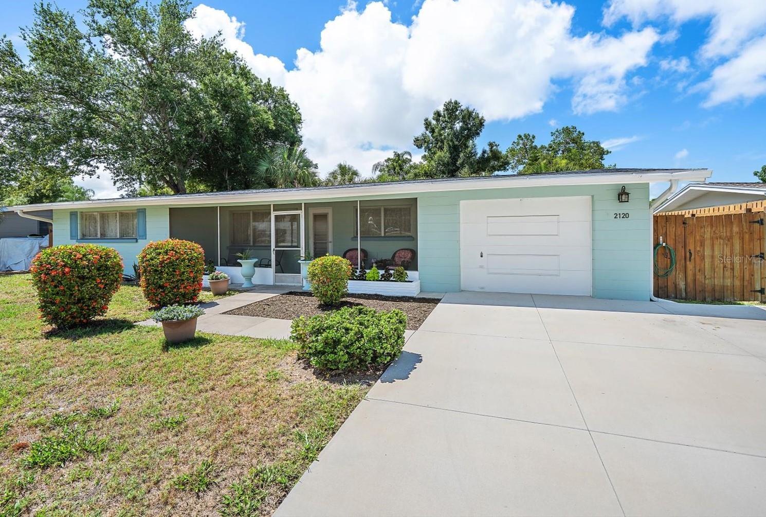 Updated, move-in ready, and ideally located just minutes from Siesta Key—this 3-bedroom, 2-bath home offers the perfect blend of comfort, convenience, and peace of mind.

Major updates provide exceptional value and peace of mind, including a NEW roof (2026) with transferable warranty, NEW central A/C installed in February 2026, NEW attic insulation, NEW garbage disposal, NEW washer just 2 months old, and even a NEW mailbox. The screened patio also features a NEW roof, while the driveway was replaced and expanded just two years ago, enhancing both functionality and curb appeal.

Enjoy Florida living with NO HOA and the added benefit of Flood Zone X.  The large, fully fenced backyard offers plenty of room for pets, play, entertaining—or even your dream pool.

Nestled in a desirable family-friendly neighborhood with top-rated schools, this home is zoned for Phillippi Shores Elementary, Sarasota Middle School, and Riverview High School. Conveniently located near shopping, restaurants, and recreation, you'll be just minutes from Phillippi Estate Park's walking trails, kayaking, and community events, as well as approximately 10 minutes from Siesta Key.

With major improvements already completed and an unbeatable location, this home is ready for its next owner to move right in and enjoy all thing Sarasota.