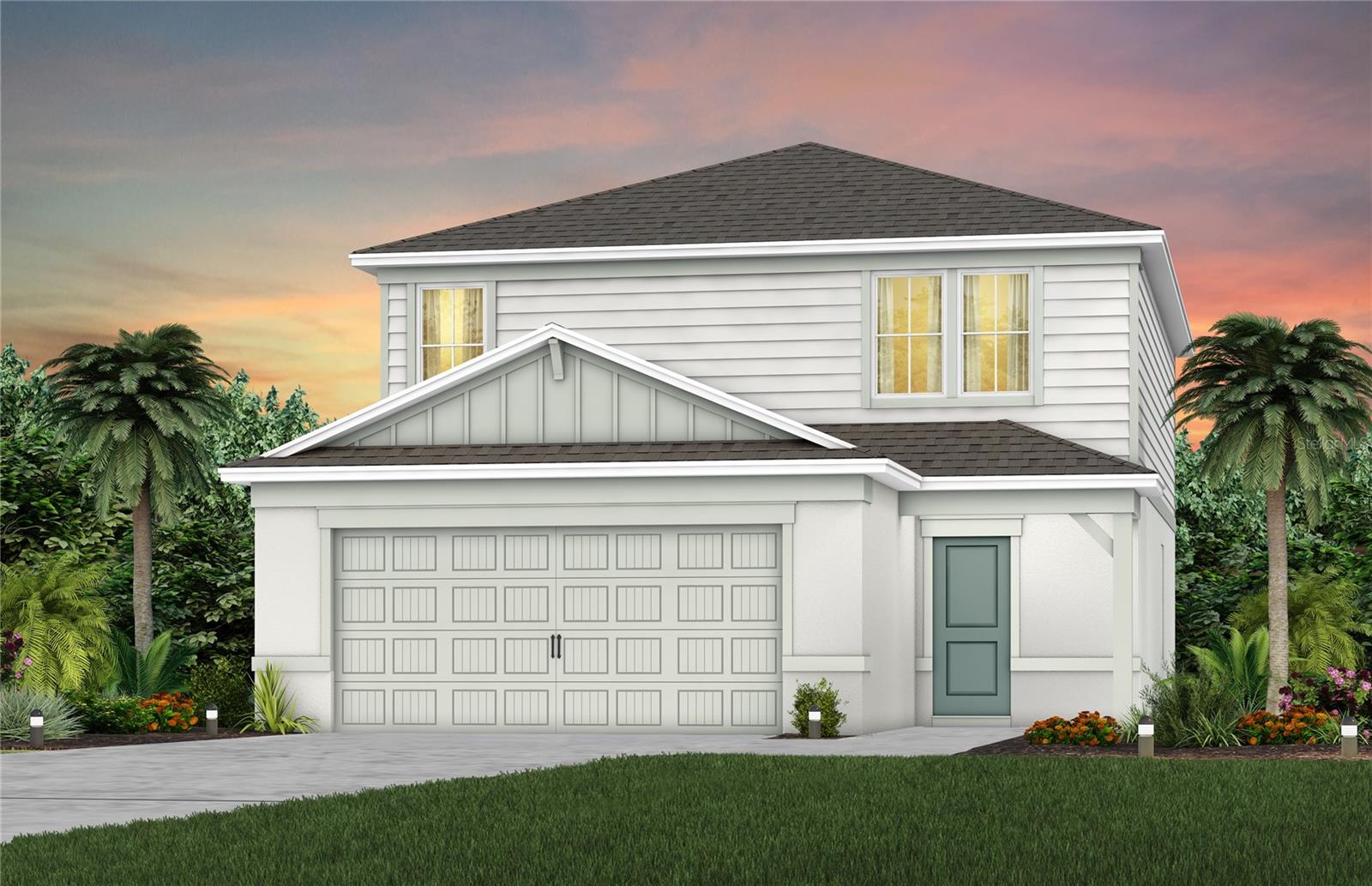Welcome home to Hartford Terrace in Davenport! A new community in the flourishing city of Davenport will feature a collection of single-family homes and townhomes with a variety of onsite amenities and a location near everything – shopping, dining, entertainment, schools, and major highways. Located just off Highway 27, Hartford Terrace offers Smart Home technology in all homes, a resort style community pool with cabana, a sports field, playground, dog stations, walking trails, and 1-Gig high speed internet and streaming TV included in the HOA.
Welcome to a home that’s designed with you in mind, where luxury meets convenience in every corner. This brand-new Mill Run home offers 4 bedrooms, 3 bathrooms, a loft, a covered lanai, and a 2-car garage. The open-concept first floor connects your kitchen, café, and gathering room, creating a seamless space for both relaxation and entertaining. Featuring sarsaparilla cabinetry, quartz countertops, and state-of-the-art Whirlpool stainless-steel appliances – including the refrigerator and microwave that vents to the exterior, this kitchen is as functional as it is beautiful. Plus, a convenient pantry and a kitchen island provide extra storage and prep space, making cooking and entertaining a breeze. The kitchen seamlessly connects to the café and gathering room, where a sliding glass door opens to the covered lanai, enhancing the flow of indoor-outdoor living. A secondary bedroom and full bathroom are located on the main level, perfect for visitors, a home office, or flexible living space. Upstairs, the Owner’s Suite offers a peaceful retreat with a large walk-in closet and an en suite bath featuring dual sinks, a quartz-topped vanity, and a luxurious glass-enclosed shower. Also upstairs, the loft area provides the perfect space to unwind, while two additional bedrooms, a bathroom, and laundry room complete the upper level. Designer-curated finishes elevate every corner of this home, including tile flooring spanning the first floor living spaces, bathrooms, and laundry room, plush, stain-resistant Shaw carpet in the bedrooms and loft, 2” faux wood blinds, a brand-new Whirlpool washer and dryer, smart thermostat, and video doorbell. Experience the perfect blend of convenience, luxury, and thoughtful design in the Mill Run home, where every detail is crafted to enhance your life. Don't miss the opportunity to call this move-in-ready home yours.