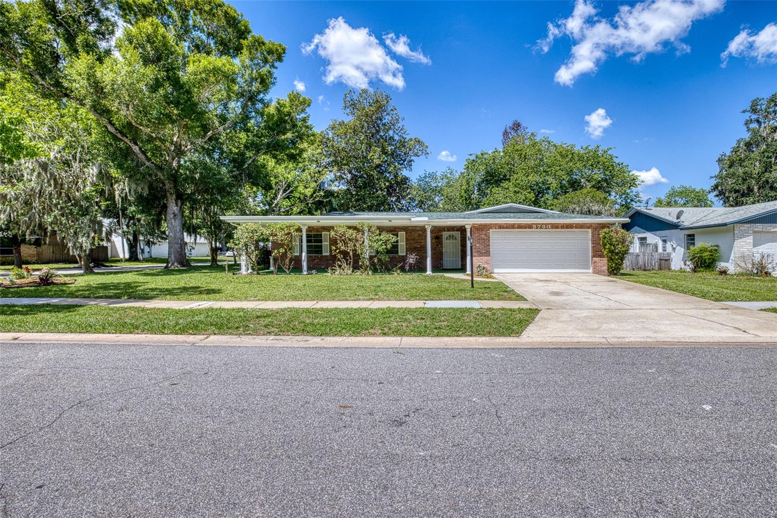 NOT A FLOOD SALE! Beautifully updated and move-in ready, this solid brick home offers a spacious and functional layout with stylish finishes throughout, situated on a large corner lot with mature trees. The property also features a sprinkler system for easy lawn maintenance. The entire interior has been professionally painted, and brand-new luxury vinyl flooring throughout adds a modern and durable touch. A new water heater was recently installed, the roof was replaced in 2019, and all HVAC ductwork has been replaced, providing added value, efficiency, and peace of mind.

Inside, you'll find large open living areas filled with natural light and a well-designed floor plan ideal for both everyday living and entertaining. The updated kitchen features abundant cabinetry, ample counter space, a center island, and seamless flow into the main living areas. The primary suite includes a beautifully renovated bathroom showcasing elegant Carrara marble tile, a custom walk-in shower, and modern finishes. Additional bedrooms are generously sized, and the home offers exceptional flexibility with a fully enclosed, air-conditioned bonus room measuring approximately 192 square feet that is not currently included in the living area, giving the property the potential for over 2,000 square feet of functional living space.

Outside, the fully fenced backyard provides privacy and plenty of room to relax or entertain. Conveniently located near shopping, dining, schools, and area amenities, this property combines comfort, character, and functionality in one inviting package.