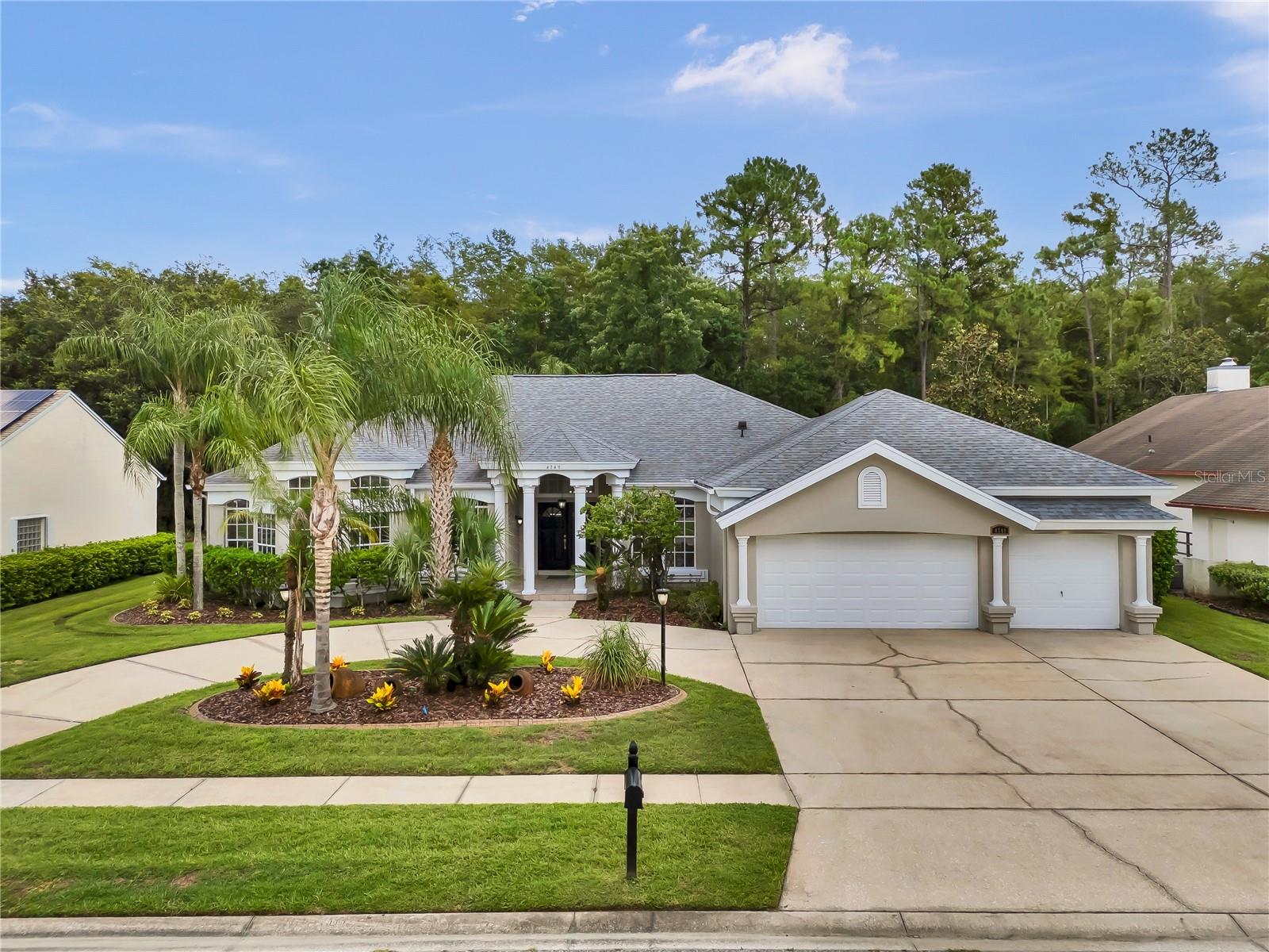 Welcome to 4749 Sudbury Dr (2026 NEW FLOORS , 2026 NEW POOL & SPA RE-SURFACING, NEW POOL TIMERS, NEW SUMMER KITCHEN NEXT TO POOL, 2026 NEW INTERIOR PAINT, 2026 AC UNIT, Second AC UNIT 2018, ROOF 2019 DAMAGE SHINGLES HAVE BEEN REPLACED, PLUMPING RE-DONE NO-POLYBUTYLENE, NEW UTILITY SINK ON LAUNDRY, NEW LIGHTING FIXTURES THROUGH OUT, AMONG OTHER NEW UPGRADES. seller have spent a considerate amount on keeping the property up to date and ready)
the home welcomes you with the pool view and the characteristic high ceilings, so when you step outside to your own full-size pool and spa you will feel at peace, with a conservation area in the back view, will NEVER have a back neighbor, the true centerpiece of this 3,133 sq ft, 4-bedroom, 3-bathroom home in Orlando's University Estates. Fire up the outdoor kitchen on summer nights and entertain poolside while the Florida sun does its thing — this backyard was built for it.
Inside, soaring high ceilings create an open, airy feel the moment you walk in. The primary suite is a true retreat, anchored by an oversized spa-like bathroom with room to actually relax, not just get ready. A 3-car garage gives you space for vehicles, toys, or a workshop.
Beyond the home, University Estates delivers a full lifestyle: community clubhouse, pool, tennis courts, playgrounds, and scenic lakes with walking trails. You're minutes from UCF and Waterford Lakes Town Center for shopping, dining, and entertainment, with easy access to SR-408 and 417 for an easy commute anywhere in Central Florida.
Pool. Spa. Outdoor kitchen. 3-car garage. High ceilings. This is the home that checks every box — schedule your private showing before it's gone
