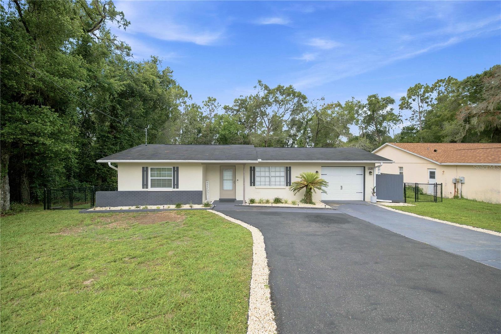 Welcome to this beautifully maintained 3-bedroom, 2-bathroom home in the heart of Inverness Florida! This move-in-ready property offers the perfect blend of comfort, style, and Florida living. Step inside to find a spacious, inviting layout with well-kept interiors that reflect the pride in ownership. The highlight of this home is the stunning 2025 pool, creating the perfect backyard oasis for relaxing, entertaining, or enjoying the sunny Florida days with family and friends. This property is also loaded with upgrades that include all new windows (2021), well pump and water softener (2022), garage door (2022), chain link fence (2022), gutters (2022), asphalt driveway (2023), washer and dryer (2024), all new decking (2025), shed (2025). Roof was replaced in 2021 and AC unit was replaced in 2020. Vacant lots surround the property making this home feel like a private retreat but also so convenient to town. Don't let this one slip away!