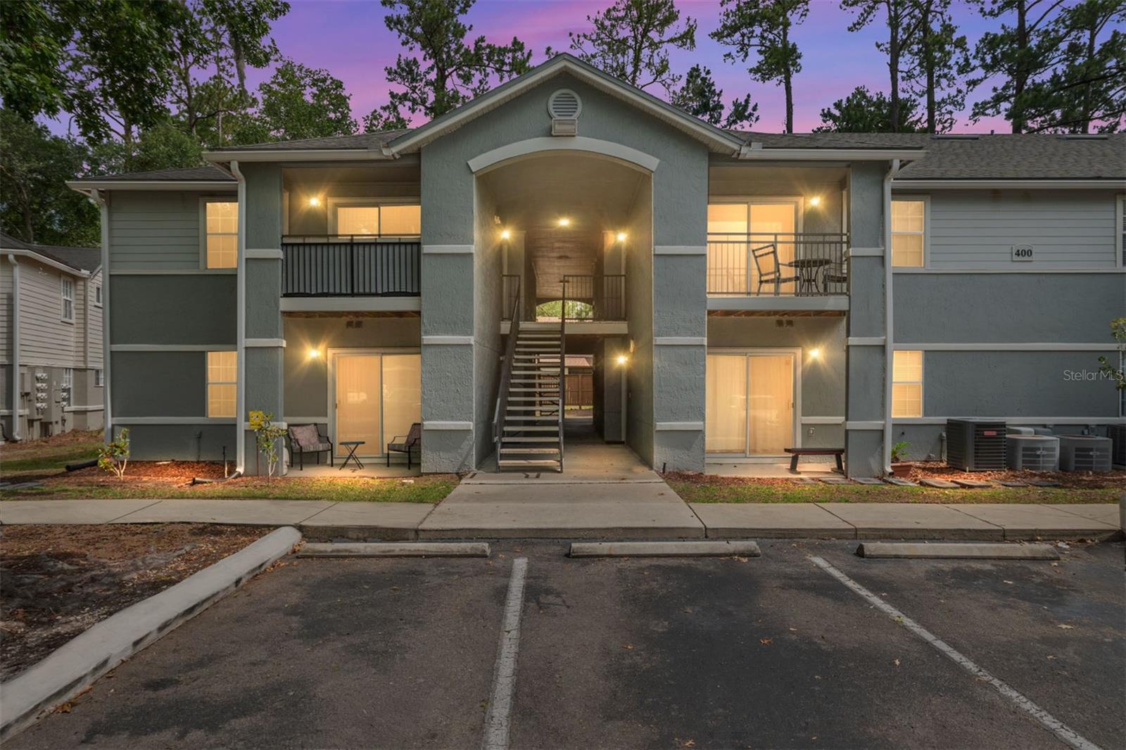 Welcome to this beautifully updated first-floor 1-bedroom, 1-bath condominium in the highly desirable Windsor Park at Gainesville community. Featuring new luxury vinyl plank flooring throughout, this move-in ready home offers a clean, modern look with no carpet or tile to maintain. The spacious bedroom includes a large walk-in closet, while the well-appointed bathroom features an extended single-sink vanity with abundant drawers and cabinet storage.

Enjoy your morning coffee or unwind in the evening on the covered lanai, complete with a private storage room and peaceful views of the landscaped common area. Windsor Park residents enjoy outstanding community amenities including a resort-style swimming pool, tennis courts, sand volleyball court, and clubhouse.

Ideally located just minutes from the University of Florida, UF Health/Shands Hospital, the VA Medical Center, Butler Plaza, Celebration Pointe, and an abundance of shopping, restaurants, and entertainment options, this condo offers exceptional convenience whether you're looking for a primary residence, a game-day retreat, or an investment opportunity.