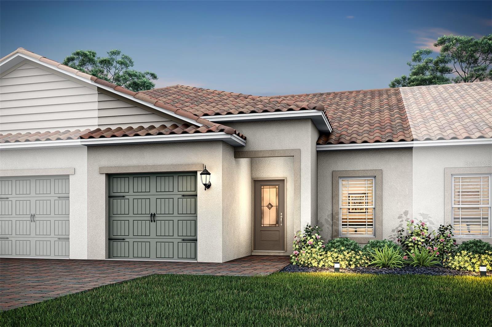 Welcome home to the Lake floor plan in Noah Estates at Tuscany Preserve! This thoughtfully designed 2-bedroom home offers exceptional storage with dual walk-in closets in the owner's suite, a spacious pantry, and an oversized laundry room. Enjoy stylish upgrades included at no extra cost, featuring granite countertops, stainless steel appliances, luxury vinyl flooring, and energy-efficient features throughout. Residents enjoy resort-style amenities including a clubhouse, pool, fitness center, splash pad, dog park, playgrounds, basketball and tennis courts.