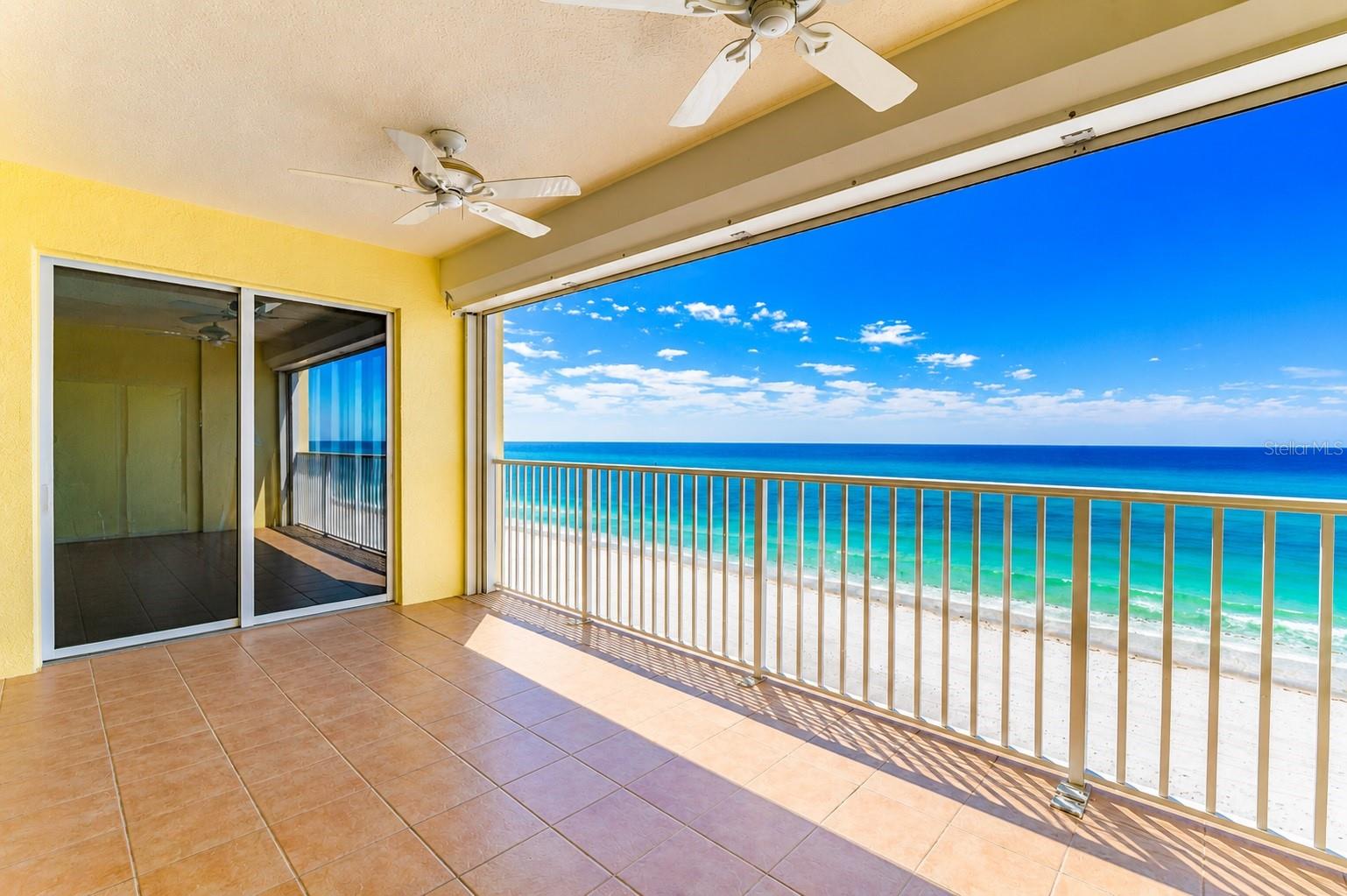 *** RARELY AVAILABLE residence in building one with a SPACIOUS TERRACE! *** Welcome to THE TIDES BEACH CLUB, where timeless elegance meets modern coastal luxury. Imagine entertaining, lounging, or dining alfresco while enjoying UNOBSTRUCTED, WIDE-OPEN VIEWS of the Gulf’s shimmering blues and radiant sunsets. *** Spanning 2,227 SQUARE FEET, this beautiful THREE-BEDROOM residence has been meticulously updated for contemporary living. *** (NOTE: 3rd bathroom can be installed in the second guest bedroom, please inquire for details) *** ELEGANT PORCELAIN FLOORING throughout that brightens every space. CROWN MOLDING throughout. FLOOR-TO-CEILING WINDOWS fill the interiors with natural light and frame ENDLESS OCEAN VIEWS. *** The PRIMARY SUITE is a peaceful sanctuary featuring DUAL WALK-IN CLOSETS, a SPA-LIKE ENSUITE BATH, and SLIDING GLASS DOORS LEADING TO THE TERRACE — perfect for morning coffee or evening sunsets. *** Additional highlights include FULL SHUTTERS installed on the balcony, a LAUNDRY ROOM, and plenty of storage. TWO STORAGES INCLUDED, on the same floor as the condo: a PRIVATE OWNER’S STORAGE ROOM as well as ADDITIONAL STORAGE cage. *** Residents enjoy EXCLUSIVE ACCESS TO RESORT-STYLE AMENITIES, including MULTIPLE HEATED BEACHFRONT POOLS, a GRAND CLUBHOUSE WITH ENTERTAINMENT AND BUSINESS FACILITIES, BILLIARDS, A LIBRARY, and a STATE-OF-THE-ART FITNESS CENTER — all within a SECURE, GATED COMMUNITY. Perfectly situated between CLEARWATER BEACH AND ST. PETE BEACH (each just 20 minutes away) and only 30 MINUTES TO THE AIRPORT, THE TIDES offers the ideal blend of TRANQUILITY, ACCESSIBILITY, AND LUXURY. *** Recently, THE TIDES BEACH CLUB completed a COMPREHENSIVE TRANSFORMATION, giving the entire community a FRESH, MODERN COASTAL AESTHETIC. Every building now boasts BRAND-NEW ROOFS, LANDSCAPING, AND CLUBHOUSE AMENITIES have all been beautifully refurbished. The FITNESS CENTERS AND GYMS are newly upgraded, and a MAJOR BEACH RENOURISHMENT PROJECT has just been completed — leaving behind a PRISTINE, EXPANDED STRETCH OF POWDER-WHITE SAND right outside your door. Call to view this unit asap!