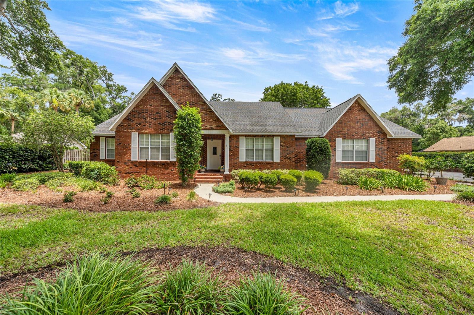 This house has it all!  4 Bedrooms, a SAlt water SOLAR heated pool, Family Room, Game Room, Private Back Yard and a Whole House Generator.  There is no HOA.  New roof 2020, new HVAC 2024, New hot water heater 2026 and the pool was completely updated in 2020.  Move right in and start enjoying this spacious home.  Other special features include; separate Living and Dinning Rooms, en-suite Primary Bedroom has an additional area that can be used as an office or private sitting room, the Primary Bathroom has 2 sinks, a soaker tub and a walk in shower.
The Kitchen has 2 pantries and an eat in area with a built-in buffet.  The Game Room features built-in cabinets with a sink, wine refrigerator 
and large glass sliders that open up to the screened in pool.  There is storage everywhere; a linen closet, coat closet and 2 large storage rooms in the oversized garage.  The location of this home is so convenient to grocery stores, a new neighborhood Walmart and the YMCA. 
Come take a look today so you can get settled and enjoy your summer in this wonderful home!
There is no Homestead exemption calculated in the taxes.