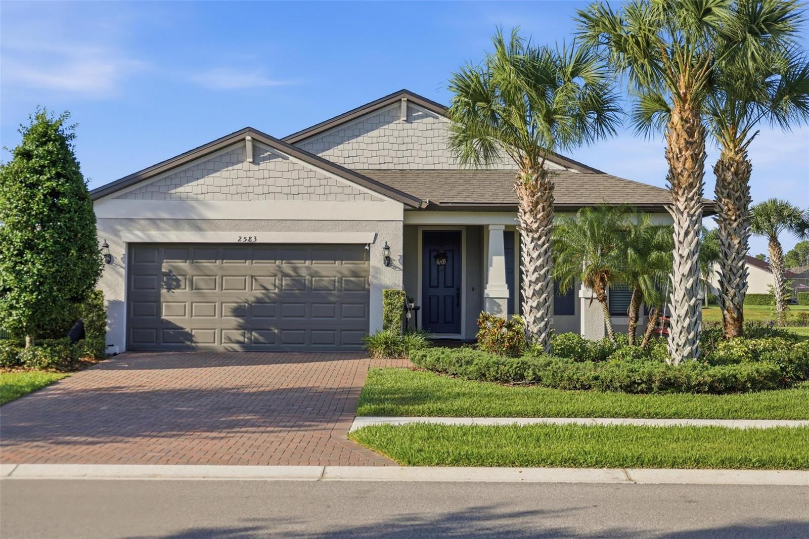 Welcome to 2583 Marton Oak Blvd., located in the highly desirable Cedar Grove at the Woodlands — a community known for its scenic lakes, sidewalks for leisure strolls, and lots of beautiful nature. This section has larger side yards, offering more privacy and space between homes than many of the new builds. It is ideally situated outside the flood zone, providing added peace of mind. There is easy access to I-75 and many local schools.
This beautifully maintained 3-bedroom, 2-bath home with a dedicated flex room is move-in ready with neutral colors and fresh paint in most areas. The multi-purpose flex room can be used for a workout space, serve as an extra room for guests, home office, or even a playroom. Enjoy a short walk to the community pool and playground, while the HOA conveniently handles lawn mowing, trimming, and irrigation for truly low-maintenance living. 
Step inside to an inviting open-concept floor plan filled with natural light and a peaceful lake view. The spacious kitchen features granite countertops, soft-close and real wood cabinetry, stainless steel appliances (with a brand-new dish washer), and a large center island with seating for four — perfect for entertaining or everyday living. 
Recent updates include a custom shelving unit with built-in cabinetry and abundant storage in the family room. Luxury vinyl flooring throughout the entire home offers both style and easy maintenance. The generously sized primary suite features a large walk-in closet and a comfortable retreat-like feel. 
Additional upgrades include whole-house surge protection, and a generator amp circuit installed for added convenience and security. The home features a newer roof and exterior paint, both completed approximately 4 years ago. 
With its attractive features, tranquil setting with a lake view, and exceptional value, this home is priced to sell. Schedule your private showing today before it’s gone!