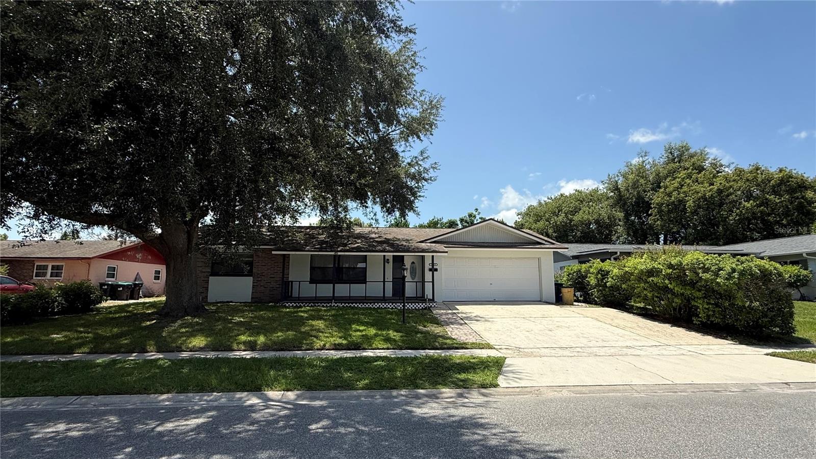 Welcome to this charming home nestled in the established Park Manor community! Featuring a spacious split floor plan, this 3-bedroom, 2-bath residence offers comfort, functionality, and endless potential.

Enjoy Florida living with a large front patio, an expansive enclosed rear patio, and an oversized swimming pool that is both larger and deeper than many in the area—perfect for entertaining or relaxing year-round. The huge backyard offers incredible possibilities, complete with a substantial concrete slab ideal for creating your dream outdoor kitchen, entertainment space, workshop, or future guest house (subject to local zoning and permitting).

This home has solid bones and the added peace of mind of a brand-new roof. Conveniently located near major highways, shopping, dining, and everyday amenities, it provides an excellent opportunity for buyers looking to personalize a well-maintained home in a desirable location.

Don't miss your chance to make this Park Manor gem your own—schedule your private showing today!