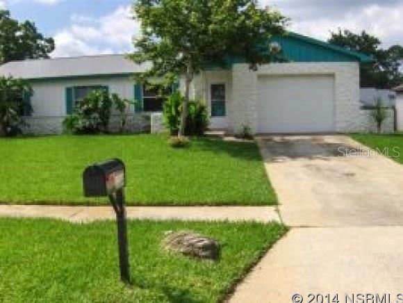 Very hard to find bright and airy 4 bedroom split plan home in a nice neighborhood at a great price. This fantastic well maintained concrete block home offers a large screened back porch, fenced back yard, new roof in 2005, storage shed, room for pool, and is conveniently located to shopping, banks, restaurants and the Port Orange City Center. Perfect for that growing family or second home....Must see!!! ;Water: City