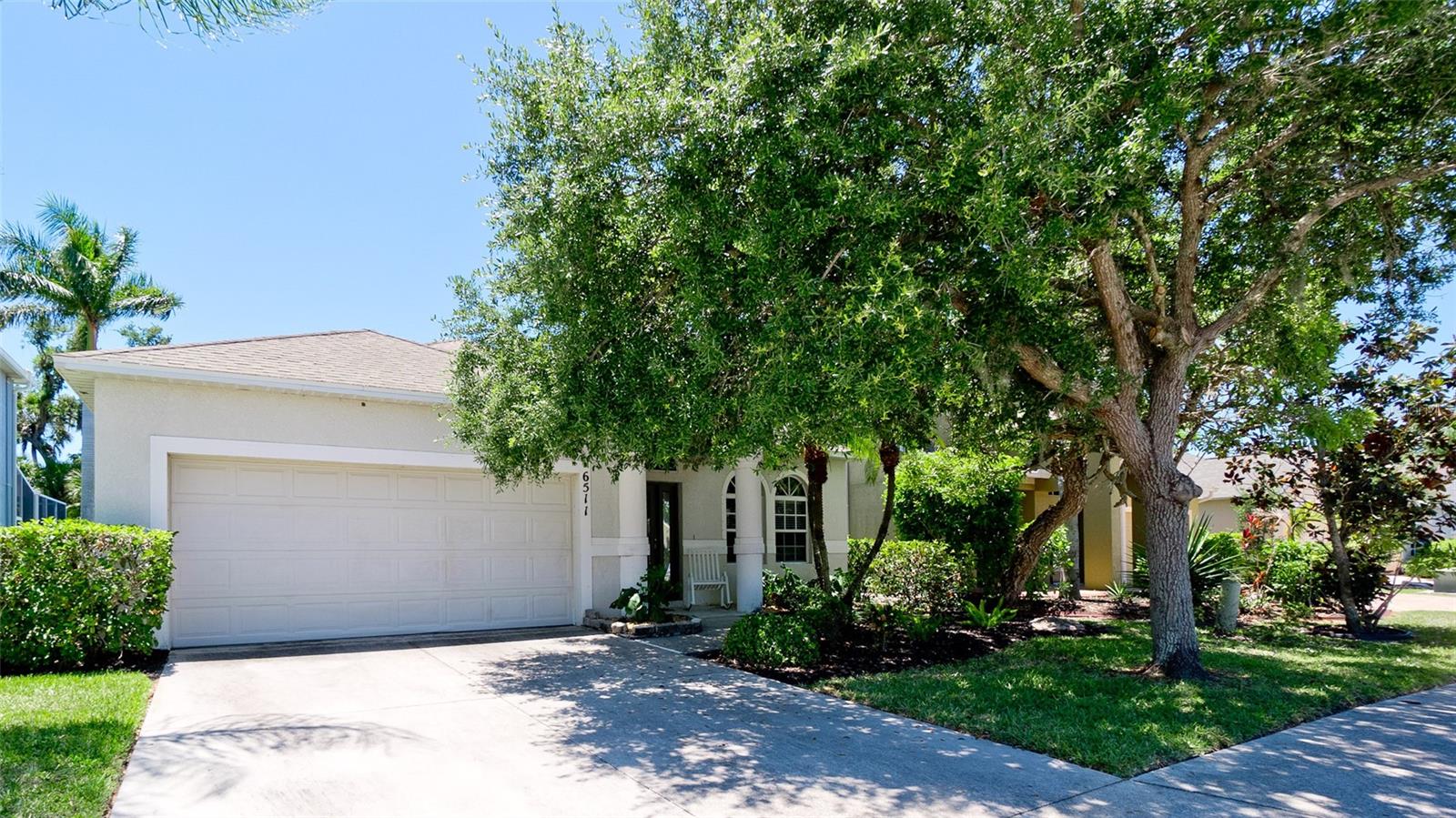 Affordable & Appealing! NEW ROOF PRIOR TO CLOSING AND A HOME WARRANTY WILL BE PROVIDED TO A BUYER. LOW HOA FEES of $275 quarterly, NO CDD fees!! Covered Bridge Estates offers their residents community pool, fitness room, tennis courts, pickle ball, basket ball, playground and clubhouse with kitchen. This home is gently used and extremely well cared for with pride of ownership. 3 bedrooms, 2 baths, plus the expansive primary bedroom has it own additional room which can be used for a nursery, office or bonus area and a huge walk-in closet. Living/dining room area features crown molding and many windows. The open concept kitchen, dinette and family room area also feature crown molding and over-look a beautiful pond.