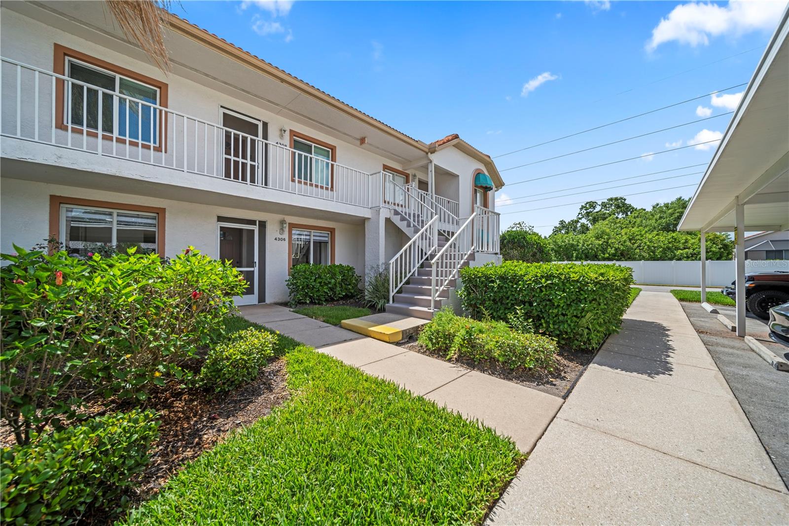 AMAZING AND RARE OPPORTUNITY TO OWN A FIRST FLOOR END UNIT WITH NO STAIRS!!! THIS APARTMENT AT 4306 MADEIRA CT UNIT 3335 SARASOTA FL 34233, FEATURES 2 BEDROOMS 2 BATHROOMS AND 1083 SQFT, FULLY RENOVATED WITH MARBLE COUNTERTOPS, CALACATTA FLOORS, SPACIOUS CLOSETS. LAUNDRY WITH BRAND NEW APPLIANCES. JUST 10 MINUTES AWAY FORM FLORIDA FINEST BEACHES AND NATIONWIDE FAMOUS SIESTA KEY BEACH, CLOSE TO SHOPPING, RESTAURANTS, GOLF COURSES, THE HOSPITAL, DOWNTOWN, SARASOTA AIRPORT, AND 5 MINUTES AWAY FROM UTC MALL. ONLY ONE MILE AWAY FROM EXIT 207 OF I 75, THE ASSOCIATION IS A PET FRIENDLY COMMUNITY, ADMIRAL WALK IS FULLY GATED COMMUNITY, WITH SECURITY ENTRANCE. HOA HAS RESONABLE FEES THAT ALSO INCLUDES WATER & SEWER UTILITY. THERE IS A LOVELY CLUB HOUSE WITH LAKE VIEW, POOL AND SPA, FITNESS ROOM, BATHROOMS, GAME ROOMS AND TENNIS COURT.
CALL TODAY FOR A SHOW, YOUR IDEAL HOME AWAITS!!