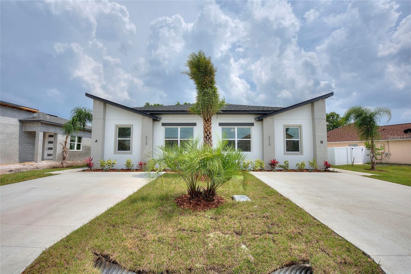 Under Construction. Pre-Construction. To be built. Ready to Grow your Real Estate portfolio with a brand new property? Look no further... This Money Maker is located in the growing area of Poinciana FL. Located just minutes from your local supermarket centers, Poinciana hospital,& the NEW shopping center under construction this Modern Duplex includes unbelievably MODERN finishes and amenities that you will not find anywhere else. Stainless steel appliances, QUARTZ countertops, 2” blinds, 100% LED lighting, tile flooring throughout, energy efficient doors & windows, and an upgraded heating and air system - just to name a few! With rising energy costs, going new is the way to go. With all of these energy efficient products energy bills will lower. The builder strategically does this to showcase luxurious finishing for your tenant, and increase your cash flow potential. Please call for INCENTIVES.