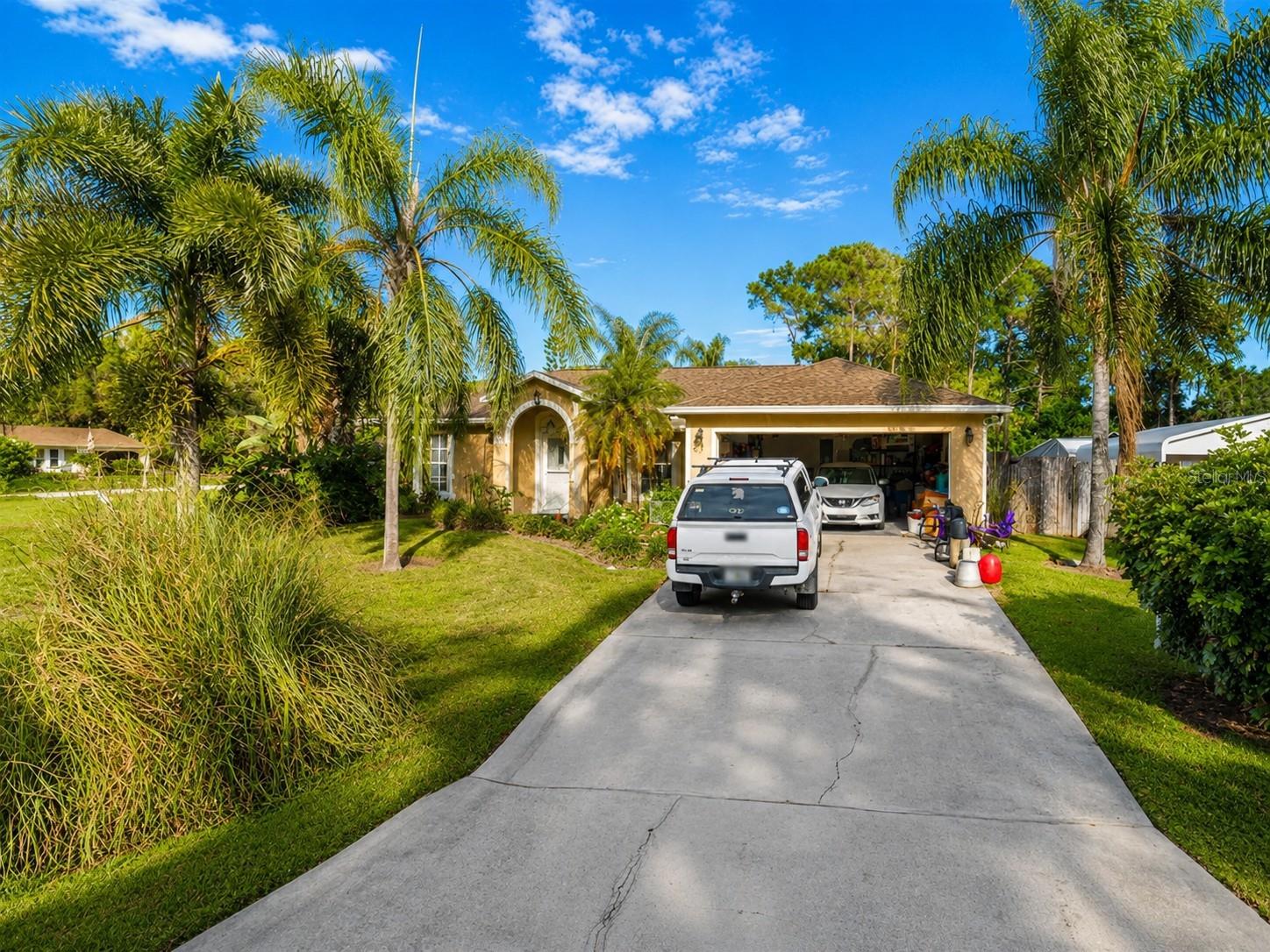**Highest and best offers by 5pm July 14** Hard to find fully turnkey 3 bed / 2 bath pool home in the most peaceful and growing pocket of Palm Bay, offering major updates, concrete-block construction, and everything needed to enjoy the Florida lifestyle from day one. The seller’s surprise relocation gives you the unique opportunity to secure this beautifully updated 1,212 sqft home at the lowest price per sq ft for a turkey home in the area by far, with a private pool, expansive fenced-in yard, and valuable big-ticket improvements already completed. So what makes this one so special? 1) New roof installed in 2021, providing valuable long-term peace of mind. 2) Large eat-in kitchen with brand new shining stainless steel kitchen appliances installed in 2023, complemented by beautiful granite countertops and wood cabinets. 3) New Hurricane-impact-resistant windows installed throughout, offering enhanced storm protection, security, energy efficiency, and noise reduction. 4) HVAC system replaced in 2018, with a brand new evaporator coil installed in 2024. 5) Large fenced-in backyard with an in-ground pool, perfect for entertaining and cooling off in the Florida Sun. 6) Screened-in lanai beside the pool deck, offering a shaded, bug-free space for outdoor dining, relaxing, and enjoying peaceful Florida mornings and evenings. 7) Attached 2-car garage providing ample room for vehicles, tools, and toys, and other storage. 8) Dedicated laundry room complete with washer, dryer, and built-in cabinetry for added storage and everyday convenience. 9) Gorgeous tropical landscaping with mature palm trees, creating beautiful curb appeal, taken care of by well-attached irrigation system. 10) Well located Palm Bay neighborhood with convenience access to nearby shopping, dining & entertainment, parks, schools, and major roadways. City water and sewer are anticipated to be brought to the area, offering potential future utility flexibility. With major updates already completed,  this property delivers an exceptional combination of major updates, private outdoor living, and unbeatable value. Whether you’re searching for a primary residence, Florida retreat, or well-located rental property, this one truly checks all the boxes. Easy to show. Feel free to soft pitch before writing anything up. MLS info sheet and disclosures available. No assignable contracts accepted.