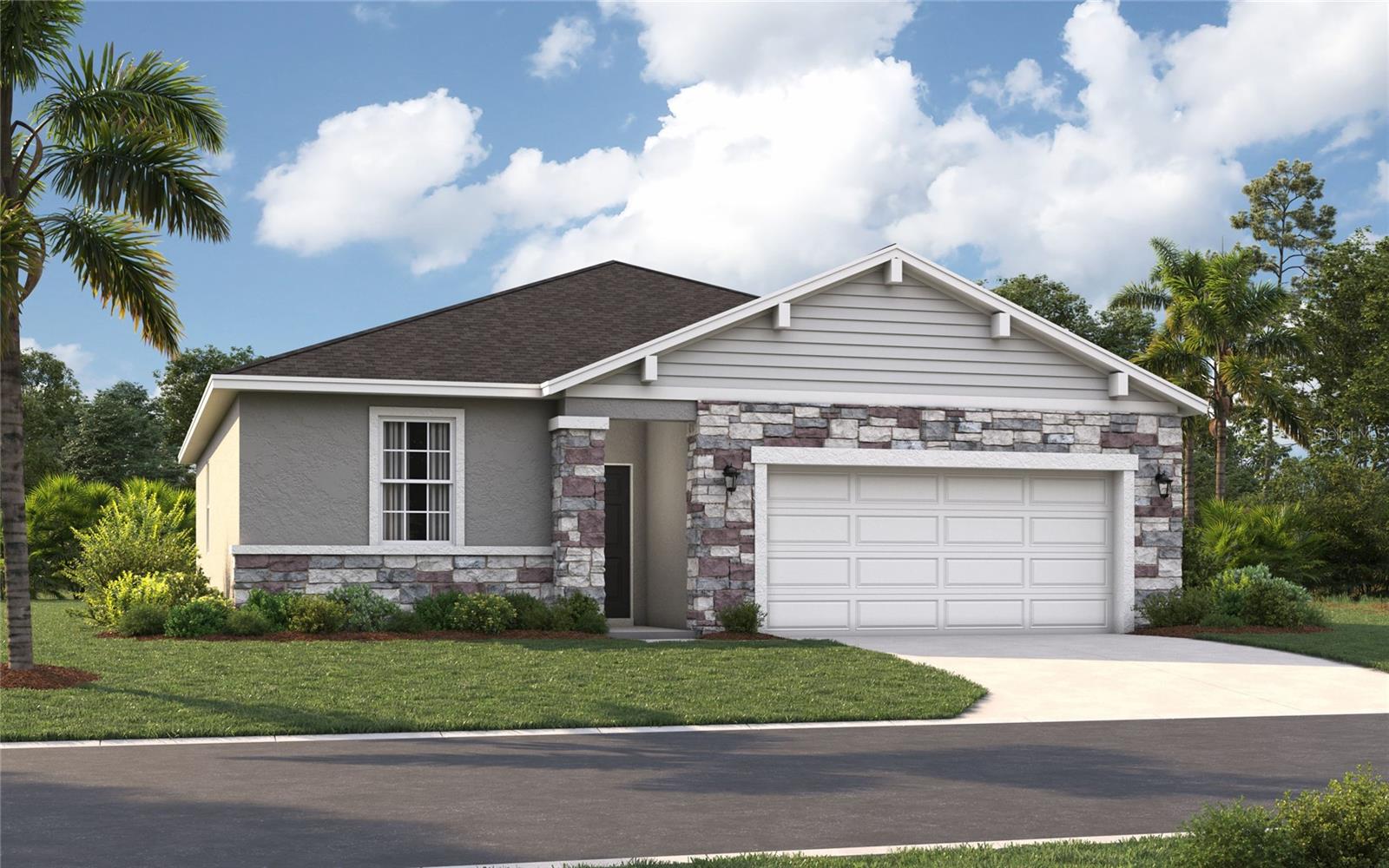 One or more photo(s) has been virtually staged. Wynnstone is a thoughtfully planned community nestled in the heart of one of Florida's fastest-growing counties. Located in Davenport, it offers the perfect combination of tranquility and everyday convenience. Just 12 miles southwest of Disney and minutes from the shops and restaurants of Posner Park, everything you need is close to home. With Highway 27 less than a mile away and I-4 just minutes from your door, getting to Central Florida attractions or the Gulf Coast is quick and easy. Stanley Martin at Wynnstone's elegant single-family homes start from the mid-$300s and feature open-concept layouts, modern finishes, and flexible designs designed for comfortable everyday living. But life here goes beyond your front door. Enjoy scenic walking trails, relax by the pool and cabana, or spend time with loved ones at the playground and dog park. It's a community designed to connect, relax, and fully enjoy Florida's outdoor lifestyle. Wynnstone isn't just a place to live: it's where comfort, convenience, and community come together. Come discover where your next chapter begins.

The Portland is the perfect floorplan to take advantage of the Florida lifestyle. In this home guests are greeted by a covered entryway that leads into a spacious main level living area. No matter where you are in this space, the open floorplan is a great place for entertaining family and friends. The kitchen island, allows for natural movement through the main level, keeping the kitchen as the focal point of the home. Two spacious bedrooms share a hall bath on the main level, and the real showcase of this home is the primary suite which offers the utmost luxury and privacy. You have everything you need with dual vanities, a large walk-in closet, and standing shower. This home is an oasis for those looking for a new construction home, built for the way you live! *Photos are from a similar home.