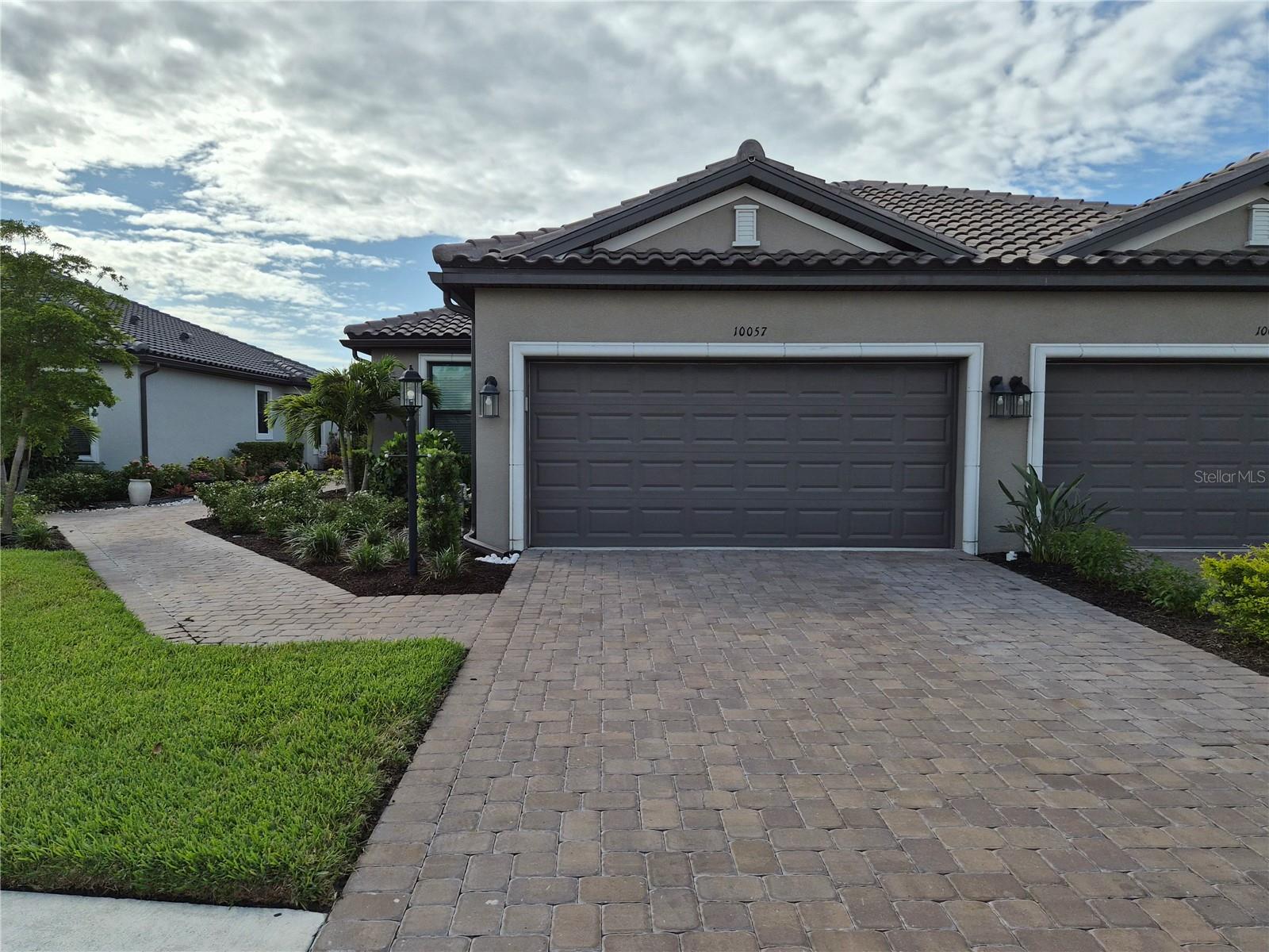 Welcome to your Florida lifestyle retreat in the highly desirable Esplanade at Skye Ranch community! This beautifully designed villa offers modern comfort, an open-concept layout, and the perfect blend of relaxation and convenience.

Featuring approximately 1,530 square feet of thoughtfully designed living space, this home offers 2 bedrooms, 2 bathrooms, and a versatile flex room ideal for a home office, den, or additional living space. The spacious great room flows seamlessly into the kitchen and dining areas, creating the perfect setting for entertaining or enjoying quiet evenings at home including a privacy curtain on the large sliding doors. This home features ceiling fans in the bedroom, an appreciated upgrade in the heat of Florida. The primary bathroom features an upgraded rain shower head.

The primary suite provides a private retreat with a comfortable layout and well-appointed finishes. Enjoy indoor-outdoor Florida living with a covered, screened lanai, a peaceful space to enjoy your morning coffee or unwind at the end of the day. Hurricane shutters are provided with the home. Garage floors are finished with a glossy paint giving a great look and feel for everyday use.

Located in the gated Esplanade at Skye Ranch community, residents enjoy resort-style amenities, beautiful walking areas, recreational options, and a vibrant Sarasota location close to shopping, dining, world renowned beaches, and everyday conveniences. 12 month lease preferred but lease term is negotiable.
