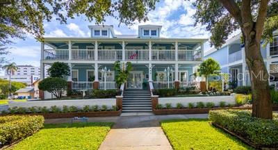 This beautiful 2/1 apartment sits nestled in a uniquely elegant, turn of the century Victorian home that features new vinyl plank floors throughout the living room and bedrooms, a tiled kitchen with ample cabinetry with new Corian counter tops and freshly painted interior. Located on the first level and has its own, private back porch. Inside laundry facility is free to tenants. Street parking $15 a year (payable to the city of St Petersburg). Water/sewer, gas, pest control and garbage pick-up are included in monthly rent. Conveniently located downtown near USF (St. Pete campus), Tropicana Field, the stunning St. Petersburg Pier, Clearwater International Airport, restaurants within walking distance, hospitals and many doctor's offices. Application fee- $50. Administration fee due with security deposit- $150. **MOVE-IN SPECIAL OF HALF OFF 1ST MONTH'S RENT!**