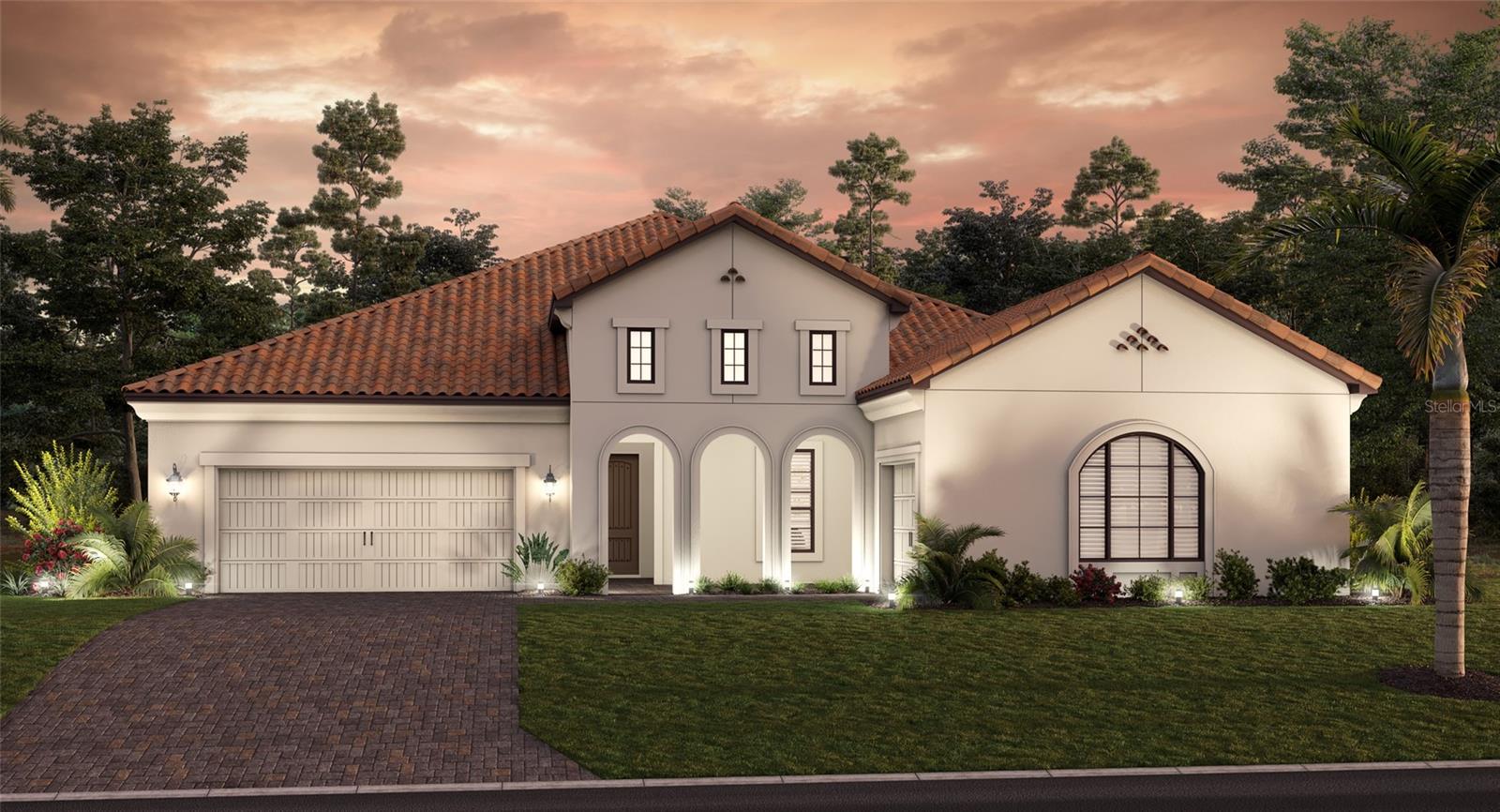 Under Construction. Come home to the Positano, a beautifully designed single-family residence offering 2,561 square feet of open living space. This thoughtfully crafted home features 3 bedrooms, 3.5 baths, and a versatile den, and is presented by Neal Signature Homes in the desirable Aria community in Venice.

The expansive Great Room serves as the heart of the home, seamlessly connecting to the outdoor lanai and overlooking the gourmet kitchen—perfect for both everyday living and entertaining. The kitchen is equipped with a large center island, walk-in pantry, and abundant cabinetry.

The spacious primary suite offers a private retreat, complete with a large walk-in closet, dual vanities, a soaking tub, a generous walk-in shower, and a private water closet. Additional bedrooms are well-appointed, including one with an en-suite bath, providing comfort and privacy for guests.

A 3-car garage and dedicated utility room add convenience and functionality, completing this exceptional home.
