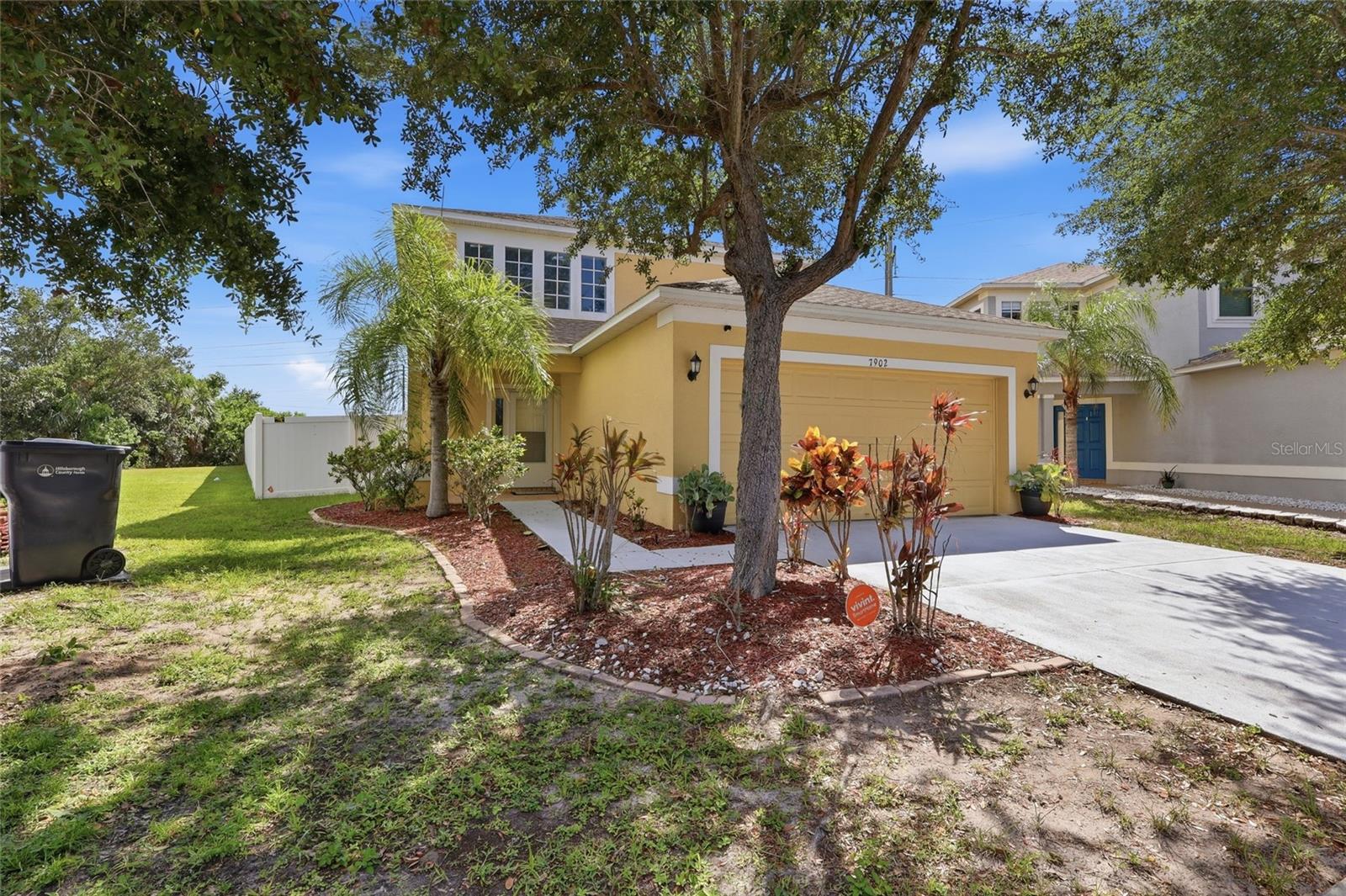 Don't miss this rare chance to own a cash-flowing rental property with a tenant already in place in the desirable Carriage Pointe community! This stunning 3-bedroom, 2.5-bath home is the perfect addition to any real estate portfolio — no vacancy, no waiting, just immediate rental income from day one.

The open-concept floor plan features a chef-inspired kitchen with granite countertops, solid wood espresso cabinets, mosaic tile backsplash, and a full stainless steel appliance package. Updated lighting, ceiling fans, ceramic tile, carpet, and wood-like flooring throughout keep maintenance costs low and tenant satisfaction high.

Upstairs, the oversized primary suite offers a walk-in closet, double vanity, garden soaking tub, and separate glass-enclosed shower — the kind of finishes that attract and retain quality long-term tenants. Two additional spacious bedrooms and a guest powder room round out the layout.

The massive fully fenced backyard with no rear neighbors, cafe lights, mature oak tree, and covered screened lanai make this a highly desirable rental. A 3-year-old roof means minimal capital expenditure on the horizon.

Carriage Pointe resort-style amenities just an 8-minute walk away — pool, fitness center, tennis and basketball courts, soccer field, walking trails, playground, and clubhouse — make this a high-demand rental location that keeps tenants renewing year after year.
Conveniently located near I-75, SR-429, and Hwy 50 with easy access to Gulf beaches, MacDill AFB, shopping, dining, marinas, and Disney just 90 minutes away, ensuring strong long-term rental demand in the Tampa Bay market.
Tenant in place. Income from day one. Add this to your portfolio today!