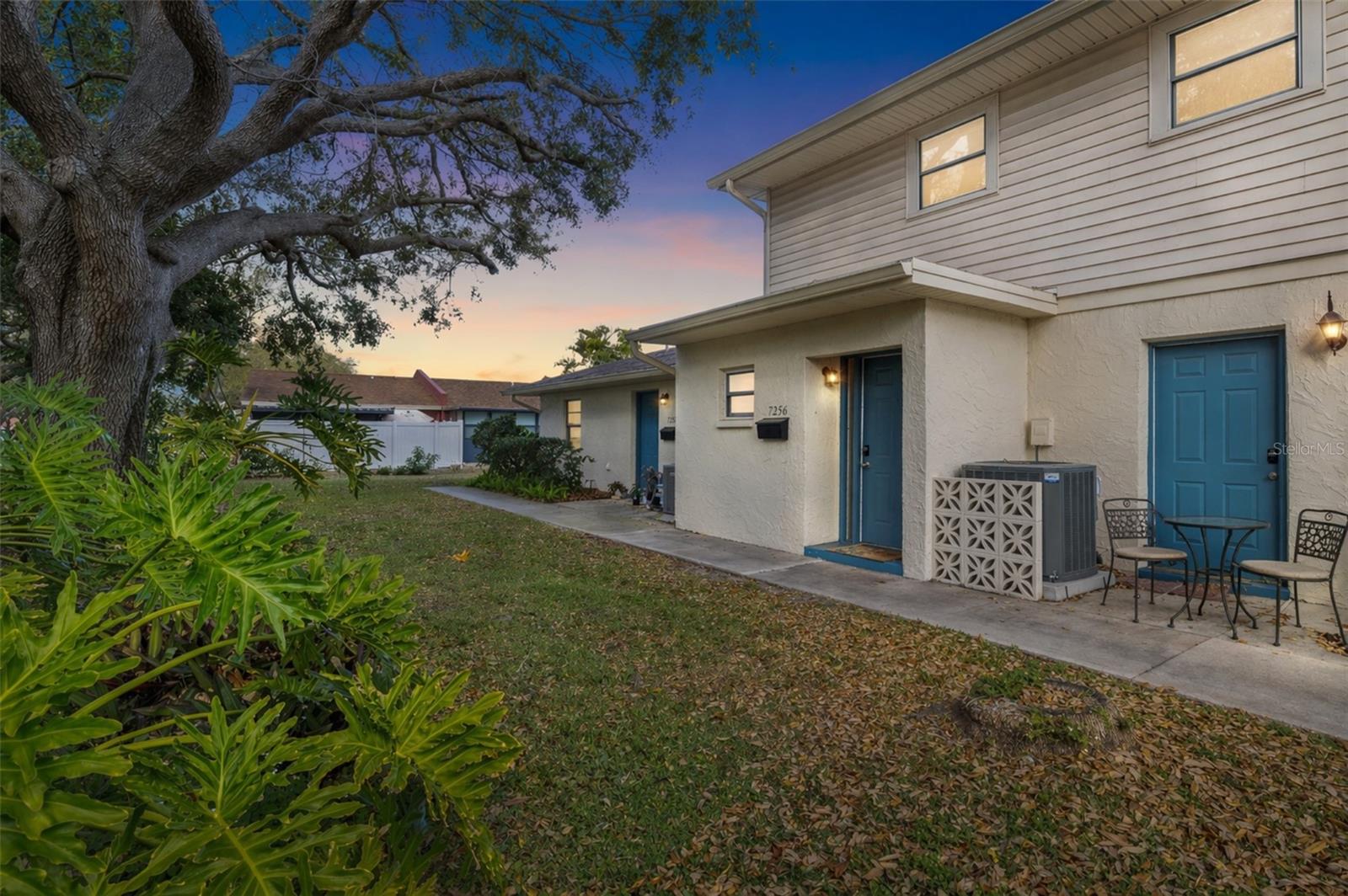 Looking for low stress-home ownership with peace of mind? First-time home buyer? Tired of Renting? Looking for an investment? 

One of the best values in central Pinellas for buyers seeking space, updates, and low-maintenance living. Outside, the private fenced backyard is a rare bonus for townhome living, offering space for pets, gardening, grilling, or simply relaxing outdoors. Tucked away on a quiet cul-de-sac in a peaceful Pinellas Park location, this move-in-ready 3-bedroom, 2.5-bath townhome offers 1,500 sq. ft. of comfortable living space, a private fenced backyard, a huge interior laundry room, and a dedicated covered parking spot, all at a price point that is increasingly hard to find. Seller is open to assisting with closing costs with a competitive offer!

Peace of mind with all major updates complete! Brand new AC 2023, newer water heater, and a roof replaced by the HOA in 2022! Located in Flood Zone X with no current assessments, helping to keep home ownership costs low and stress-free. 

Inside, the two-story layout lives large with three true bedrooms upstairs, a convenient half bath on the main level, updated kitchen and baths, granite countertops, comfortable living and dining areas, and excellent storage throughout. The oversized interior laundry room is a standout feature, adding everyday function and flexibility.

7256 Moffatt Lane is conveniently located near the Bayou Club area, golf courses, parks, shopping, dining, beaches, airports, parks, trails, this home offers everyday convenience in one of the most accessible pockets of Pinellas County. A strong opportunity for buyers looking for value, function, updates, location, and low-maintenance!

The HOA includes water, cable TV, and helps simplify ownership by covering the roof and exterior maintenance, making this a smart option for buyers who want space without the upkeep of a single family home.