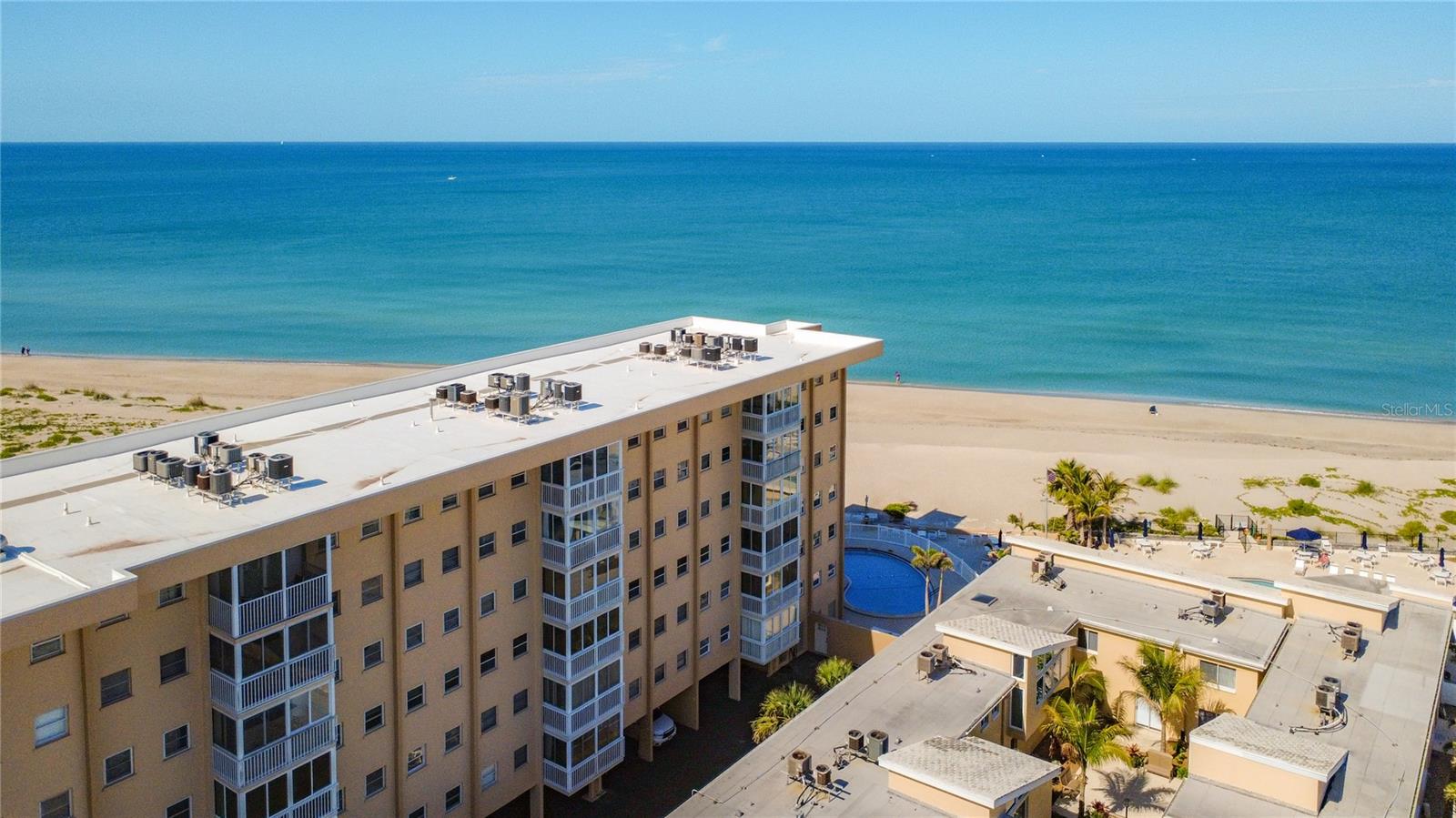 Enjoy the ultimate coastal lifestyle in this beautifully appointed 2-bedroom, 2-bath condo on sought-after Venice Island. Perfectly positioned with stunning water views of both the beach and the jetties, this property offers a front-row seat to breathtaking sunsets and the soothing sounds of the Gulf.
Completely turnkey and move-in ready, this condo is ideal as a winter retreat or a high-performing rental investment. The light-filled interior creates a relaxed, beachy ambiance, while the open layout makes it easy to unwind or entertain.
Whether you're looking for a personal getaway or an income-generating property(1 month min), this slice of paradise delivers the best of both worlds—location, views, and effortless coastal living.
Air Conditioner & Water Heater and Roof 2024