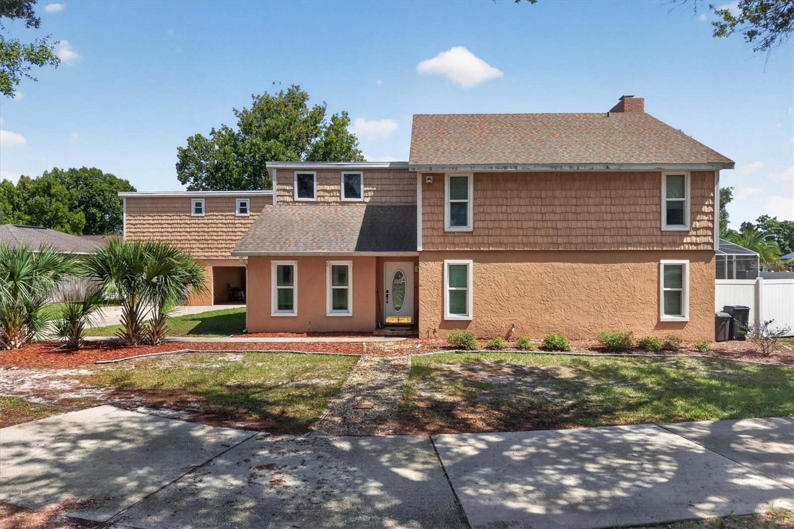 Welcome to 1720 Sunset View Circle, a one-of-a-kind opportunity in the heart of Apopka! Tucked away at the back of the community with peaceful retention pond views, this is the largest home in the neighborhood and offers a layout that's nearly impossible to find.

The main residence features soaring vaulted ceilings, generous living spaces, and a private pool perfect for relaxing or entertaining. Attached to the home is a fully equipped 1-bedroom, 1-bath suite with its own living space, making it ideal for multigenerational living, guests, a private home office, or income-producing potential.

Whether you're looking to house hack, generate rental income, create the perfect next-generation living setup, or simply enjoy the extra space, the possibilities are endless. With its premium location, flexible floor plan, and incredible potential, this is more than just a home. It's an investment in your future.