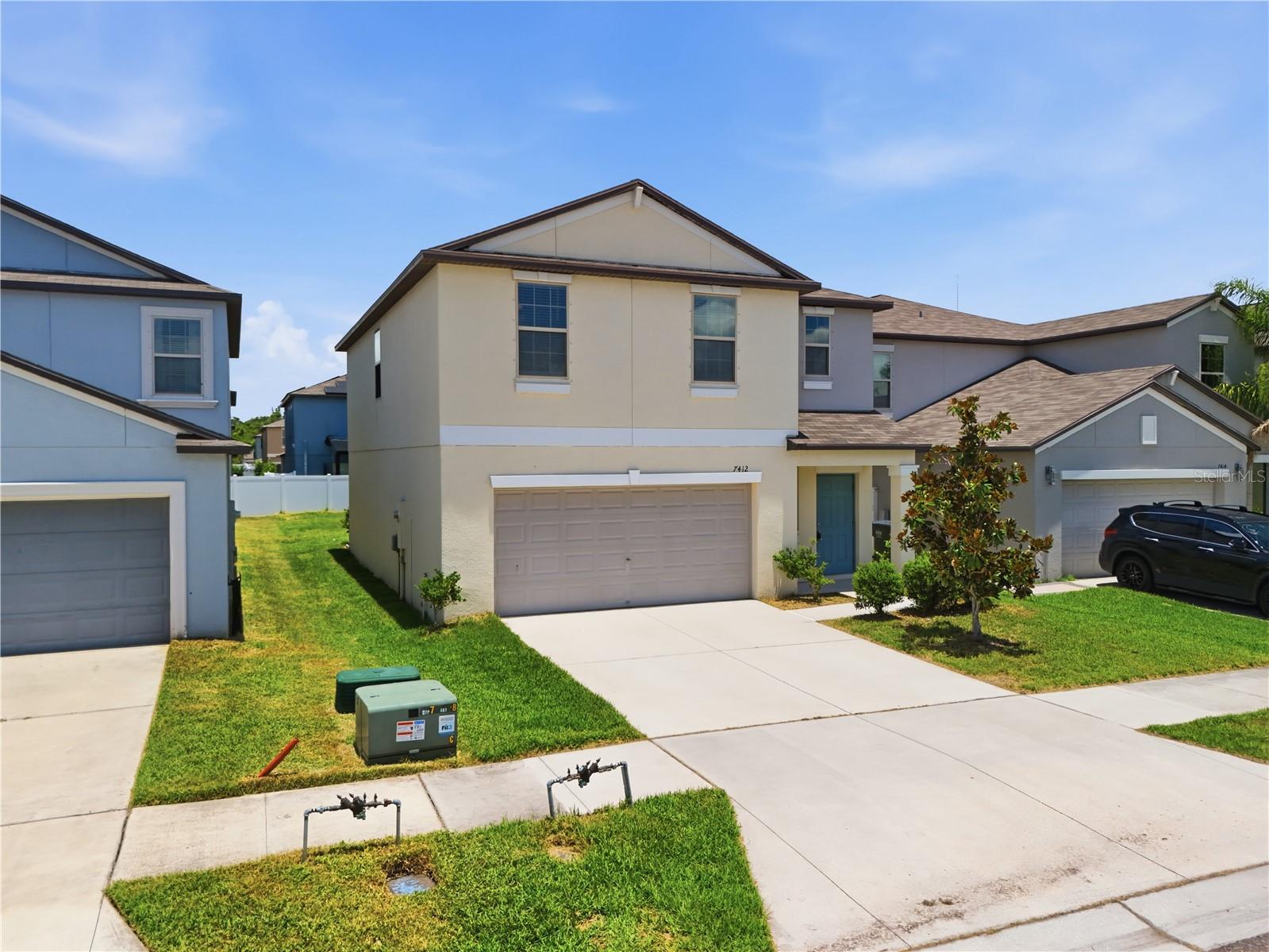 Virtually Staged. Located in the Touchstone community of Tampa, this two-story residence built in 2020 offers 4 bedrooms, 2.5 bathrooms, an attached garage, and approximately 1,900 square feet of living space.

The first floor features an open-concept design that connects the living room, dining area, and kitchen, creating a functional layout for everyday living and entertaining. The kitchen offers ample cabinet storage, generous counter space, a large pantry, and modern appliances. A conveniently located half bathroom serves the main level.

Upstairs, the spacious primary suite includes a walk-in closet and private en suite bathroom. Three additional bedrooms, a full bathroom, and a dedicated laundry room provide flexibility and convenience. A versatile loft area offers additional living space that can be used as a media room, home office, play area, or reading nook.

Touchstone residents enjoy access to a variety of community amenities, including a resort-style swimming pool, fitness center, playground, parks, and walking areas throughout the neighborhood.

Conveniently located near the Selmon Expressway and I-75, the property provides easy access to downtown Tampa, MacDill Air Force Base, Brandon, shopping, dining, and entertainment destinations throughout the Tampa Bay area.

This home offers a well-designed floor plan, modern features, and access to desirable community amenities in a convenient Tampa location. Schedule your private showing today.