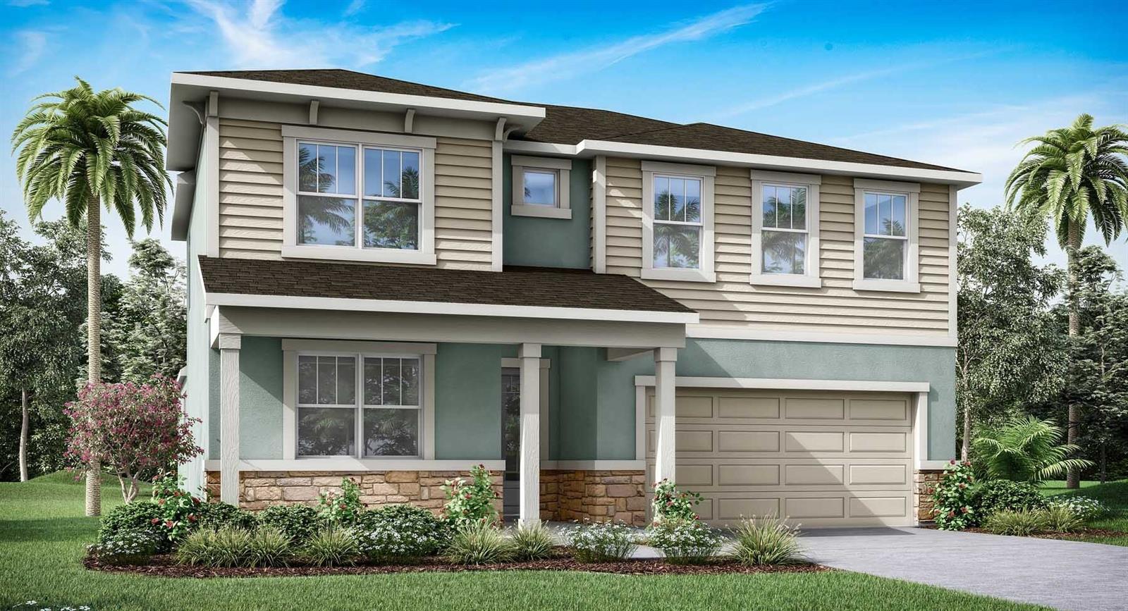 Under Construction. This 3,067 sq. ft. Olympic floorplan offers vast living space that’s thoughtfully planned to complement your lifestyle. From the foyer, a spacious and inspiring living area is revealed — with the kitchen, breakfast bar, dining area and Great Room offering a huge area in which to cook, eat, entertain or relax. Gathering space extends to the patio, which can optionally be upgraded to a covered lanai of two different sizes. Upstairs, an impressive loft area can be used for alternate family gatherings, such as a home theatre or personal arcade. The options are endless! A full bath and 3 bedrooms complete the second level, with bedrooms 2 and 3 each boasting walk-in closets.