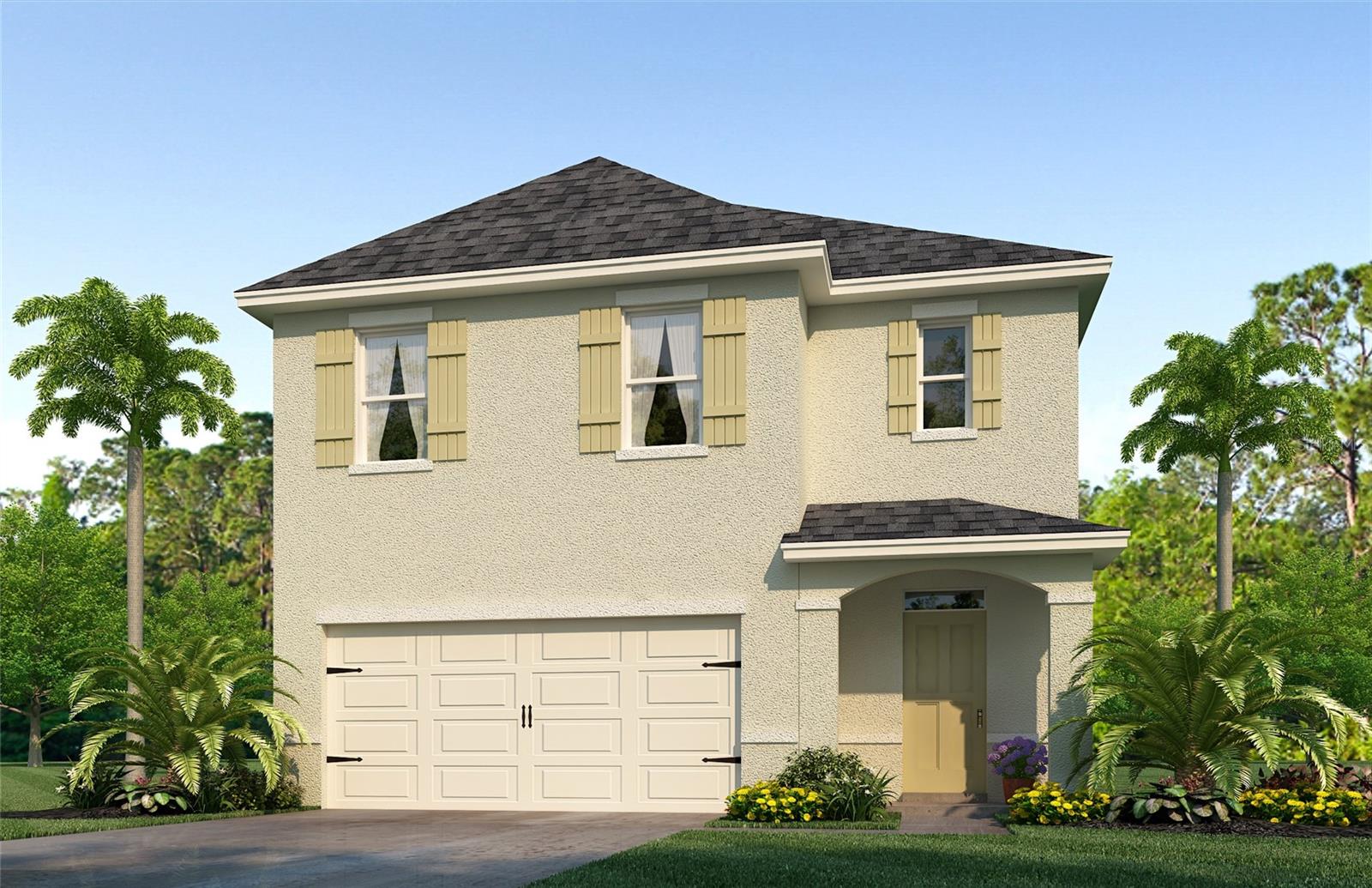 Under Construction. Victoria Oaks presents the Robie. This impressive all concrete block construction, two-story plan features a versatile floorplan to fit your needs. A spacious open-concept first floor includes a well-appointed kitchen with sleek stainless-steel appliances overlooking the living and dining area. Just off the living room you will find bedroom two and a full bathroom. As you move upstairs you are greeted with a nice sized living space to utilize for work or play. Bedroom one is located just off the loft space and includes a spacious walk-in closet and an en suite bathroom with a double vanity. Three additional bedrooms share a second upstairs bathroom and linen closet. Your laundry room is located on the second floor as well as extra storage closets. Like all homes in Victoria Oaks, the Robie includes a Home is Connected smart home technology package which allows you to control your home with your smart device while near or away.

*Photos are of similar model but not that of exact house. Pictures, photographs, colors, features, and sizes are for illustration purposes only and will vary from the homes as built. Home and community information including pricing, included features, terms, availability and amenities are subject to change and prior sale at any time without notice or obligation. Please note that no representations or warranties are made regarding school districts or school assignments; you should conduct your own investigation regarding current and future schools and school boundaries.*
