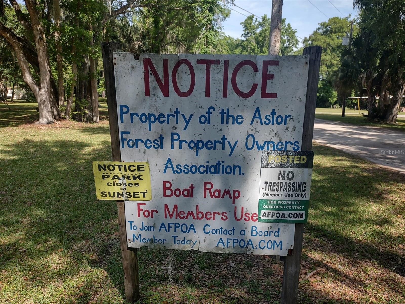 ASTOR FOREST CAMPSITES UNREC - Residential