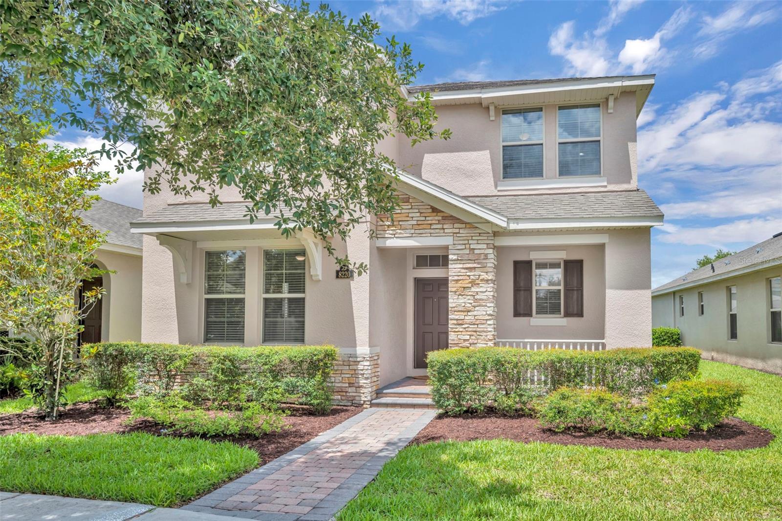One or more photo(s) has been virtually staged. Welcome home, to the highly sought-after Waterleigh community in Winter Garden! This spacious 4-bedroom, 3.5-bathroom Cleardon model offers 2,477 square feet of thoughtfully designed living space and is perfectly located just 10 minutes from Walt Disney World.

Step inside to an open-concept floor plan ideal for entertaining, featuring a large granite kitchen island, modern NEW stainless-steel appliances, abundant cabinetry, and a walk-in pantry. The first floor includes a private bedroom and full bath, making it perfect for guests, multigenerational living, or a home office.

Upstairs, you’ll find a versatile loft, convenient laundry room with NEW washer and dryer, two secondary bedrooms with a shared bath, and a spacious primary suite complete with dual vanities, a walk-in shower, separate water closet, linen storage, and a generous walk-in closet. Recent updates include a NEW HVAC system, NEW appliances, NEW carpet and fresh interior & exterior paint. 

Enjoy resort-style living with access to community pools, walking trails, dog parks, miniature golf, beach volleyball, fitness center, and a vibrant calendar of neighborhood events. The HOA covers lawn care, sprinkler maintenance, and mulch replacement, making homeownership even easier.

Don’t miss this incredible opportunity to own in one of Winter Garden’s most desirable communities. Schedule a showing, today!