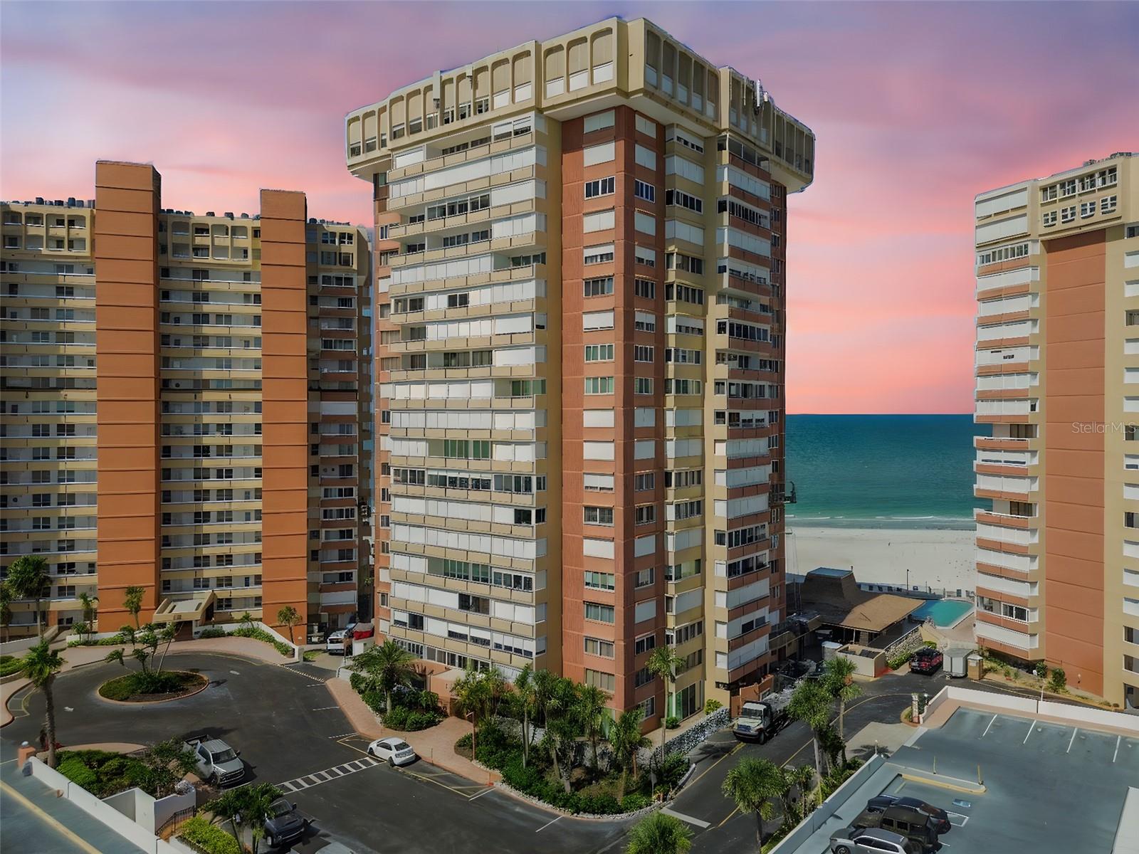 **Another HUGE PRICE REDUCTION**

** FREE FULLY FURNISHED ** Milestone Inspections Completed and passed with flying colors!! ** All Special Assessments paid in Full!! ** Motivated Seller- Steal this condo before someone else does!! **

Live the Florida Dream in Redington Towers! Welcome to your slice of paradise in the highly sought-after Redington Towers, located directly on the pristine shores of Redington Beach. This beautifully maintained 1-bedroom, 1.5-bath condo sits on the second floor, offering the perfect blend of comfort and coastal living. Step inside to find an open and inviting layout filled with natural light. The spacious living and dining area flows effortlessly into a well-appointed kitchen—perfect for entertaining or quiet evenings at home. Enjoy direct beach access just steps from your door, making morning walks on the sand or sunset strolls a daily ritual. This condo also boasts electric security shutters, remodeled bathroom, and additional storage locker. Redington Towers is a gated, resort-style community featuring a heated beachfront pool (fully renovated in 2025), fitness center, clubhouse, and 24-hour security. With dedicated parking, on-site management, and stunning Gulf views throughout the property, this condo offers both convenience and tranquility. Whether you're looking for a year-round residence, a vacation getaway, or an investment opportunity, this condo checks all the boxes. Don’t miss your chance to own in one of the best beachfront communities on the Gulf Coast!